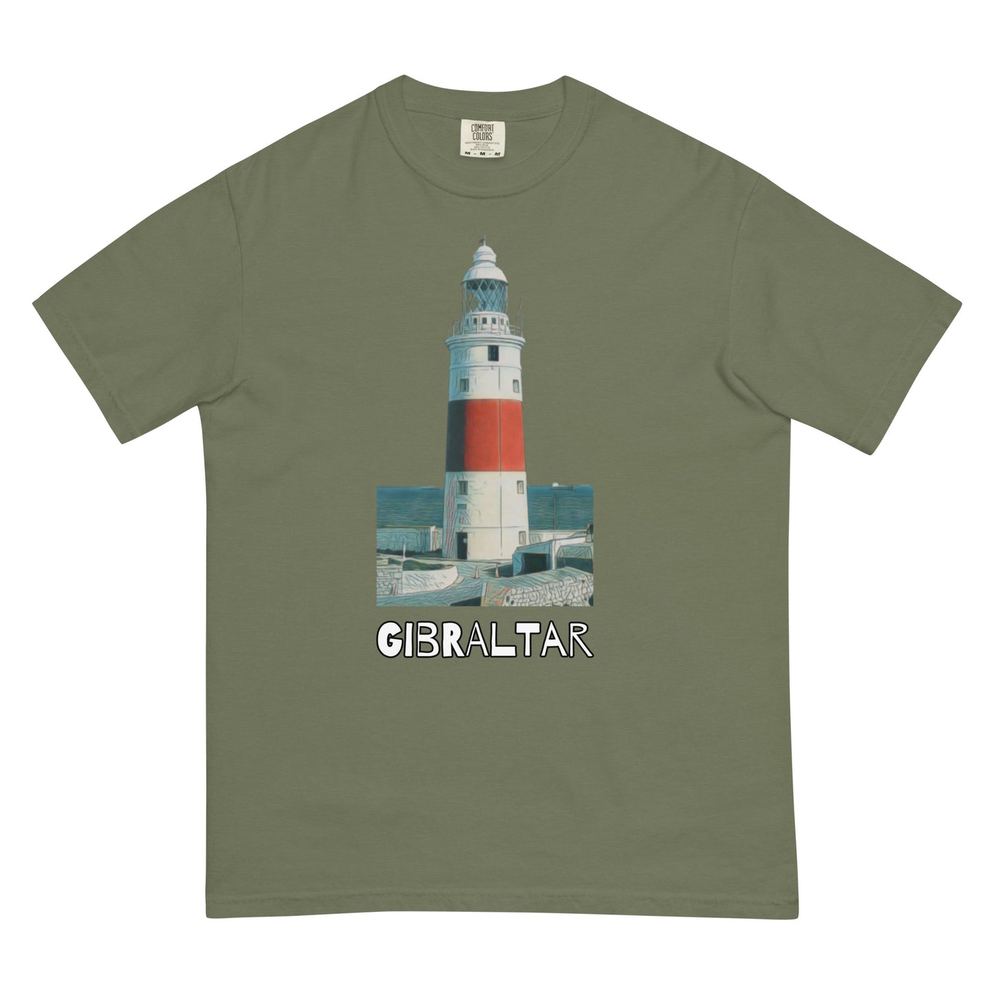 GIBRALTAR LIGHTHOUSE Unisex t-shirt