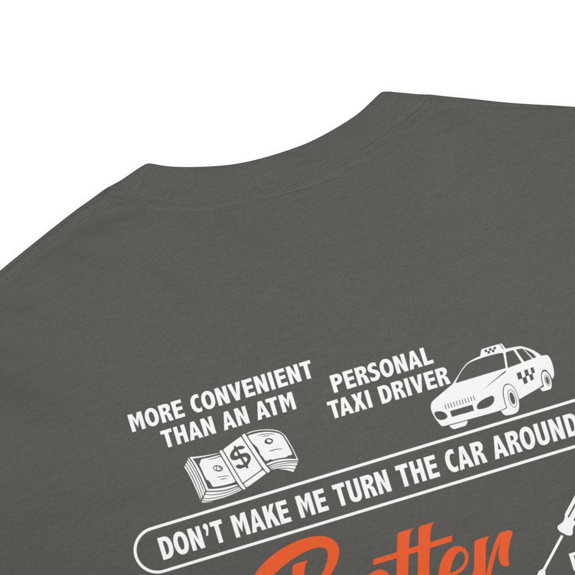 Camiseta unisex de peso pesado teñida en prenda DAD LIFE DELUXE