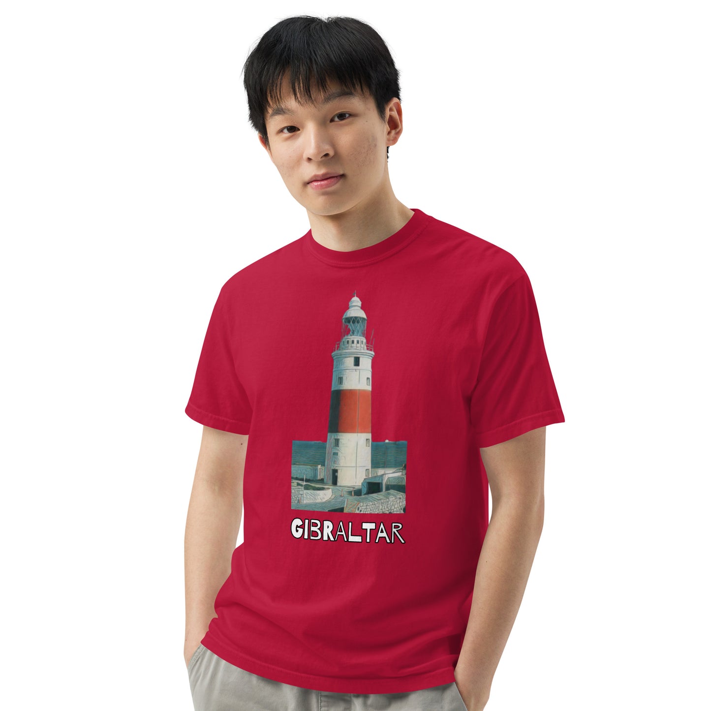 GIBRALTAR LIGHTHOUSE Unisex t-shirt