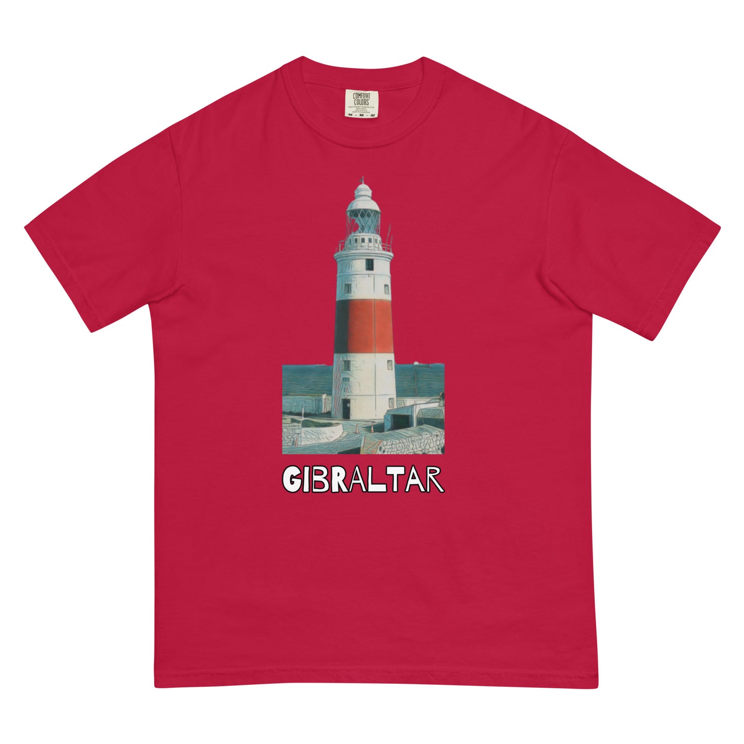 GIBRALTAR LIGHTHOUSE Unisex t-shirt