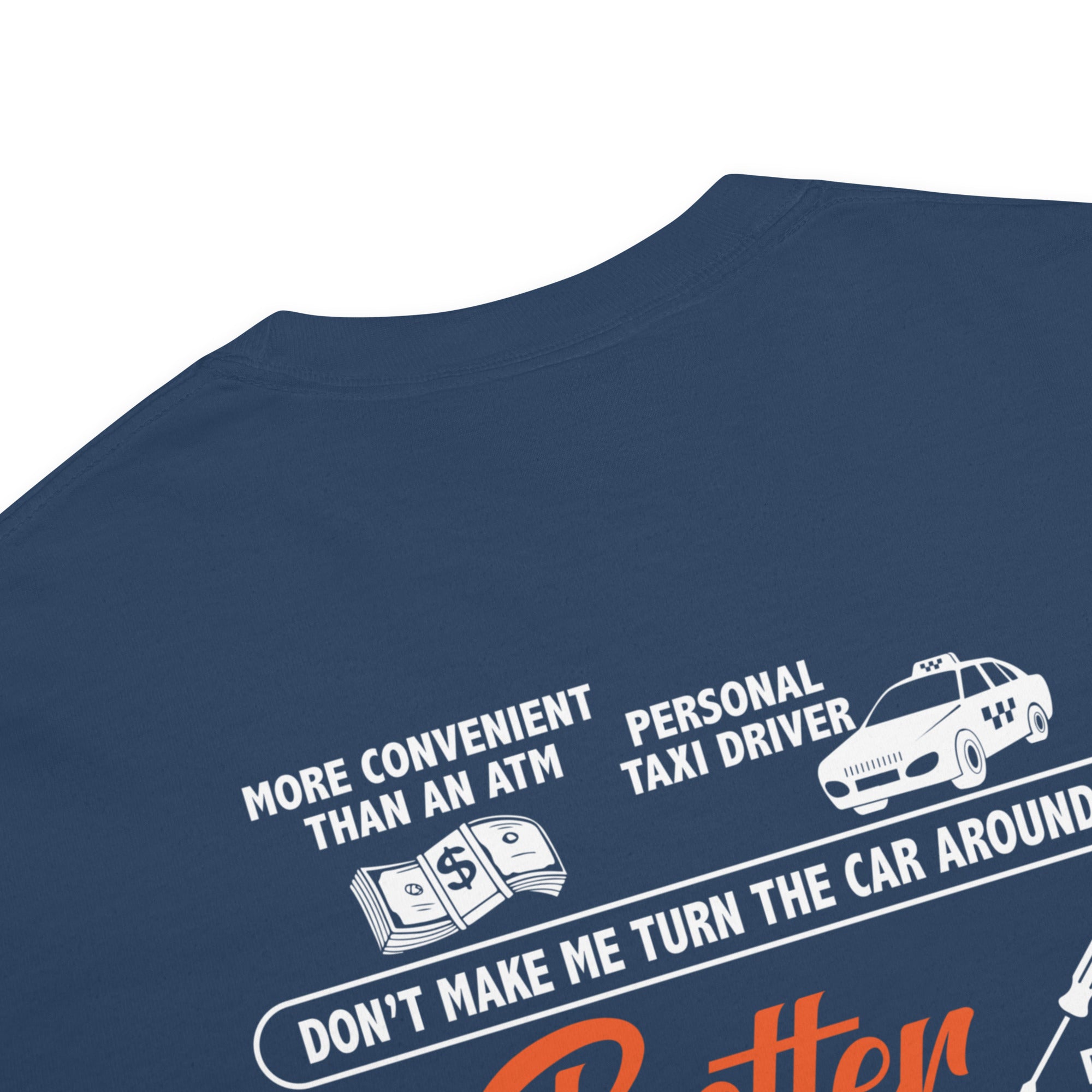 Camiseta unisex de peso pesado teñida en prenda DAD LIFE DELUXE