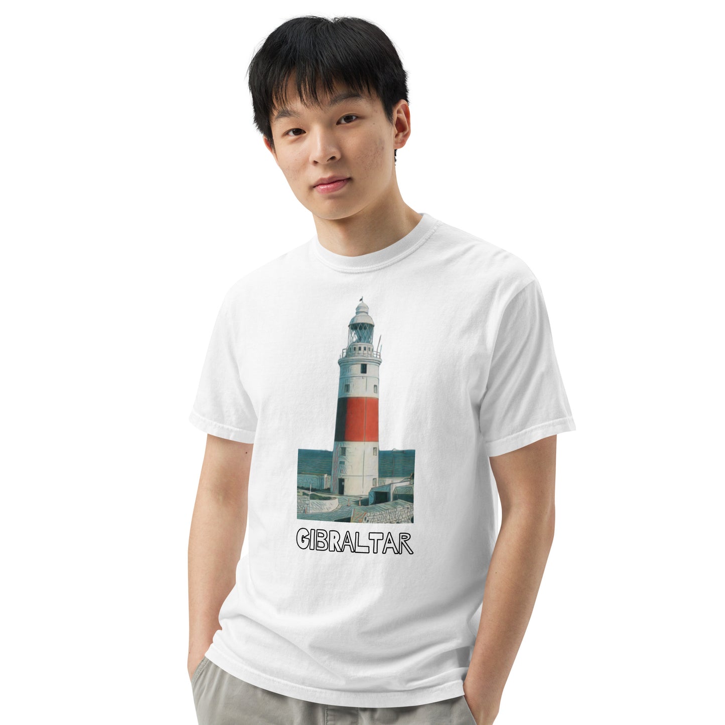 GIBRALTAR LIGHTHOUSE Unisex t-shirt