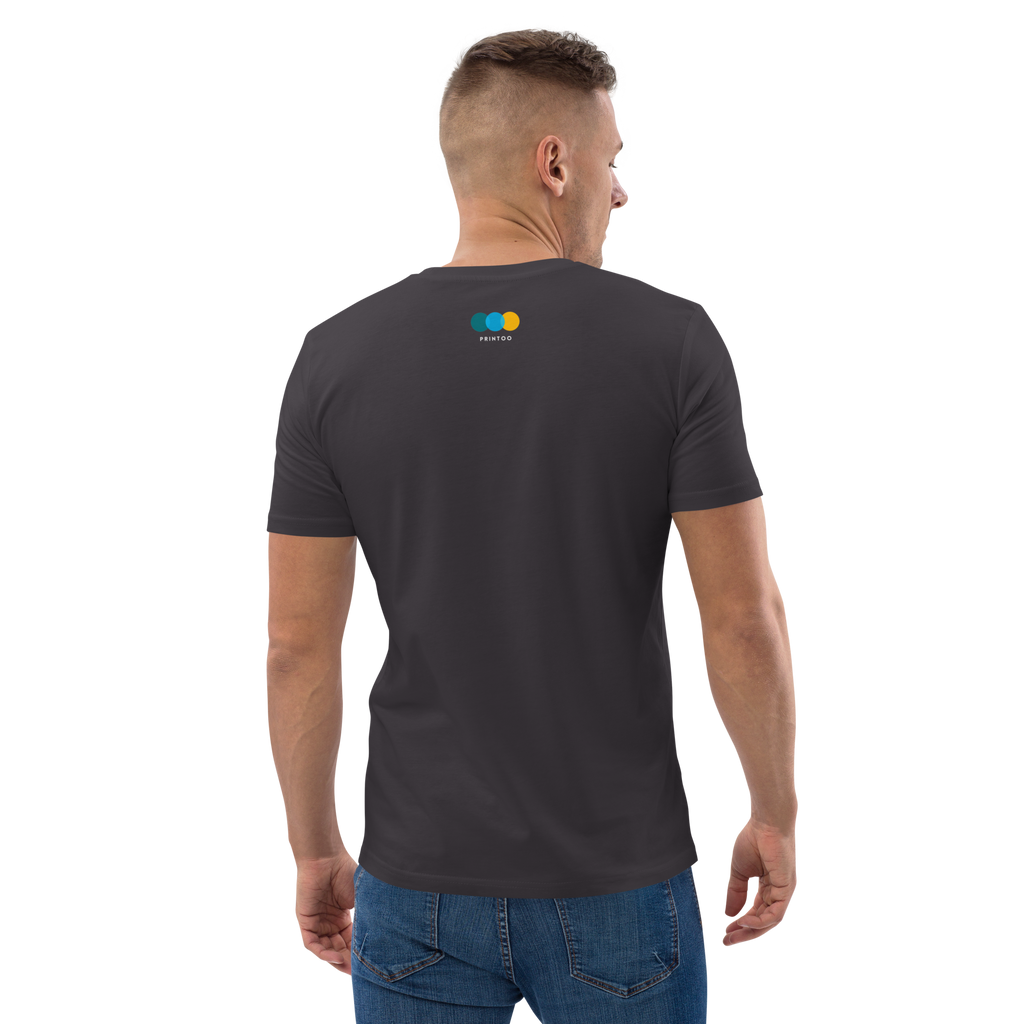 ICH BIN EIN MONSTER TRUCK Unisex-T-Shirt aus Bio-Baumwolle
