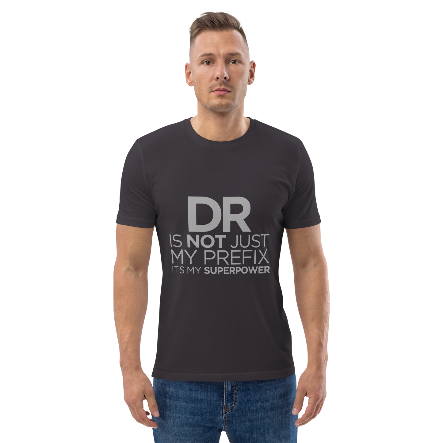 SUPERPOWER Doctor series unisex organic cotton t-shirt