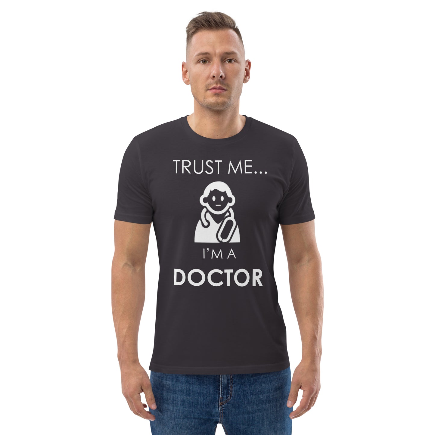 TRUST ME Doctor series unisex organic cotton t-shirt