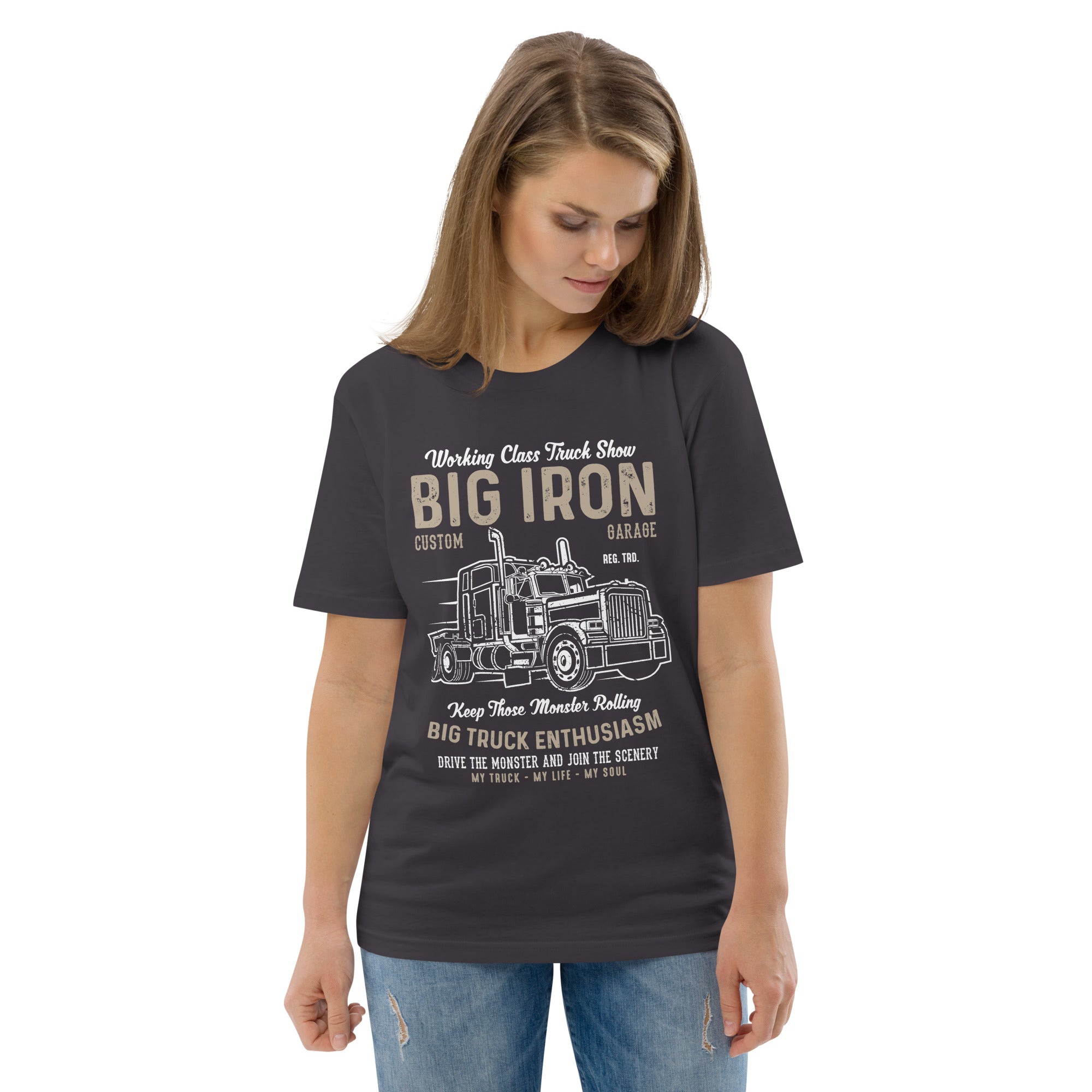WORKING CLASS BIG IRON Unisex T-Shirt aus Bio-Baumwolle
