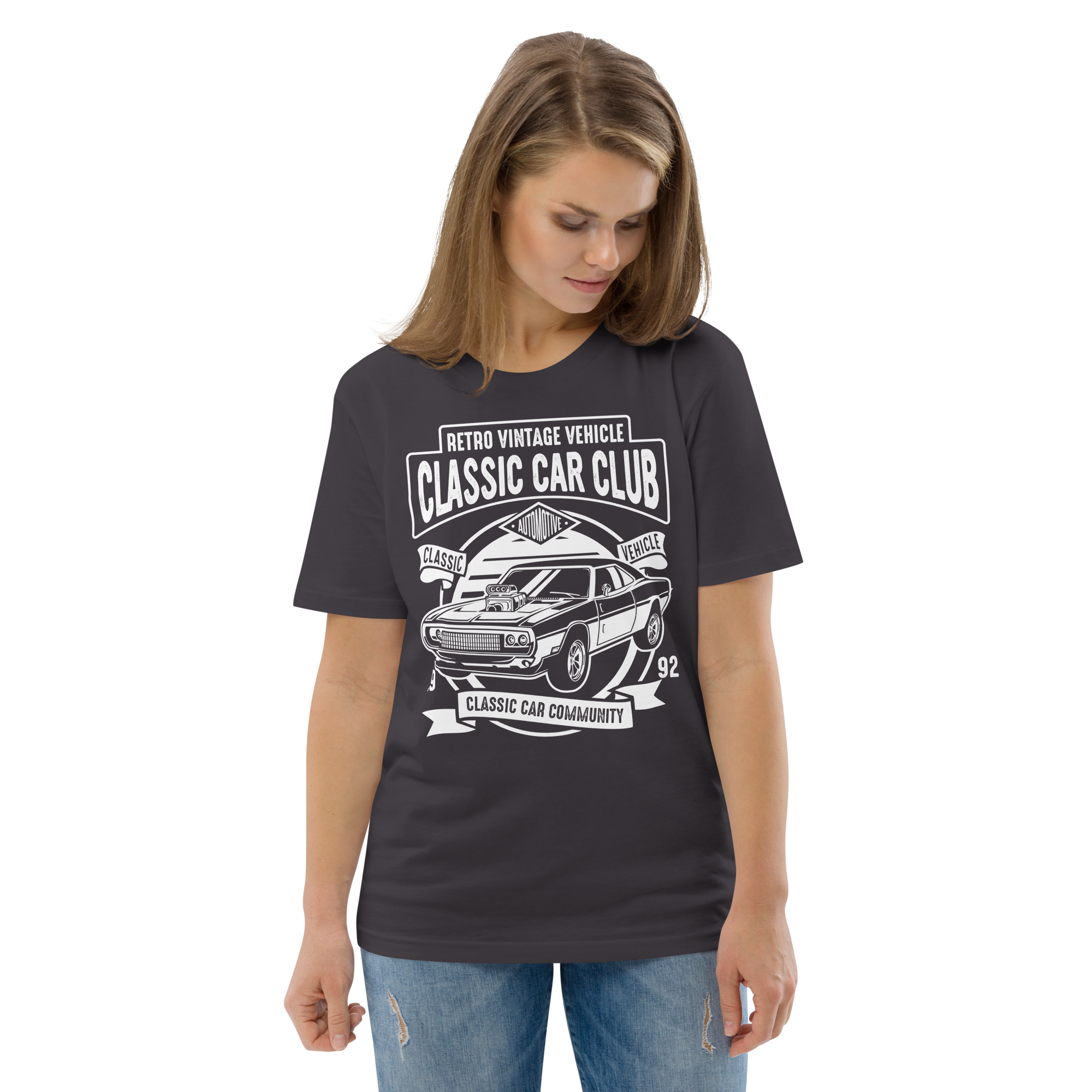 CLASSIC CAR CLUB unisex t-shirt