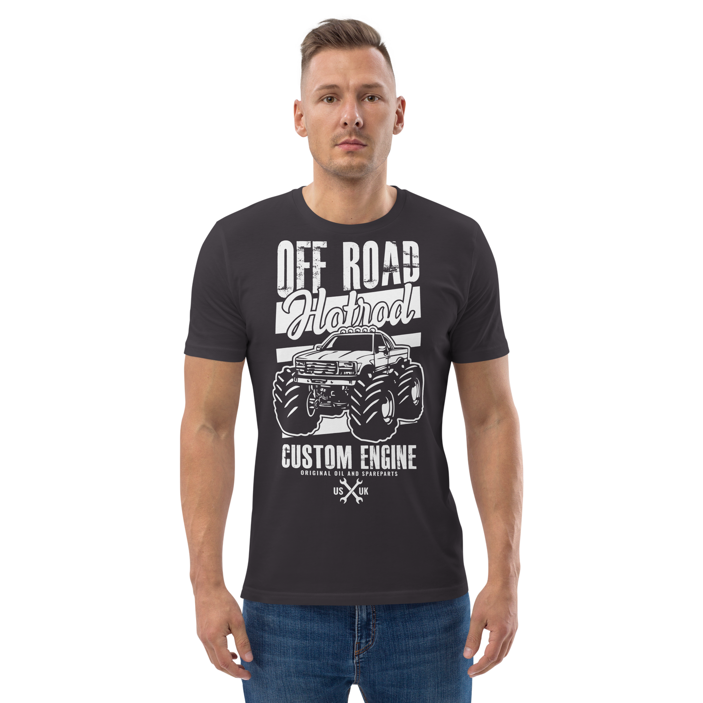 OFF ROAD HOTROD Unisex organic cotton t-shirt