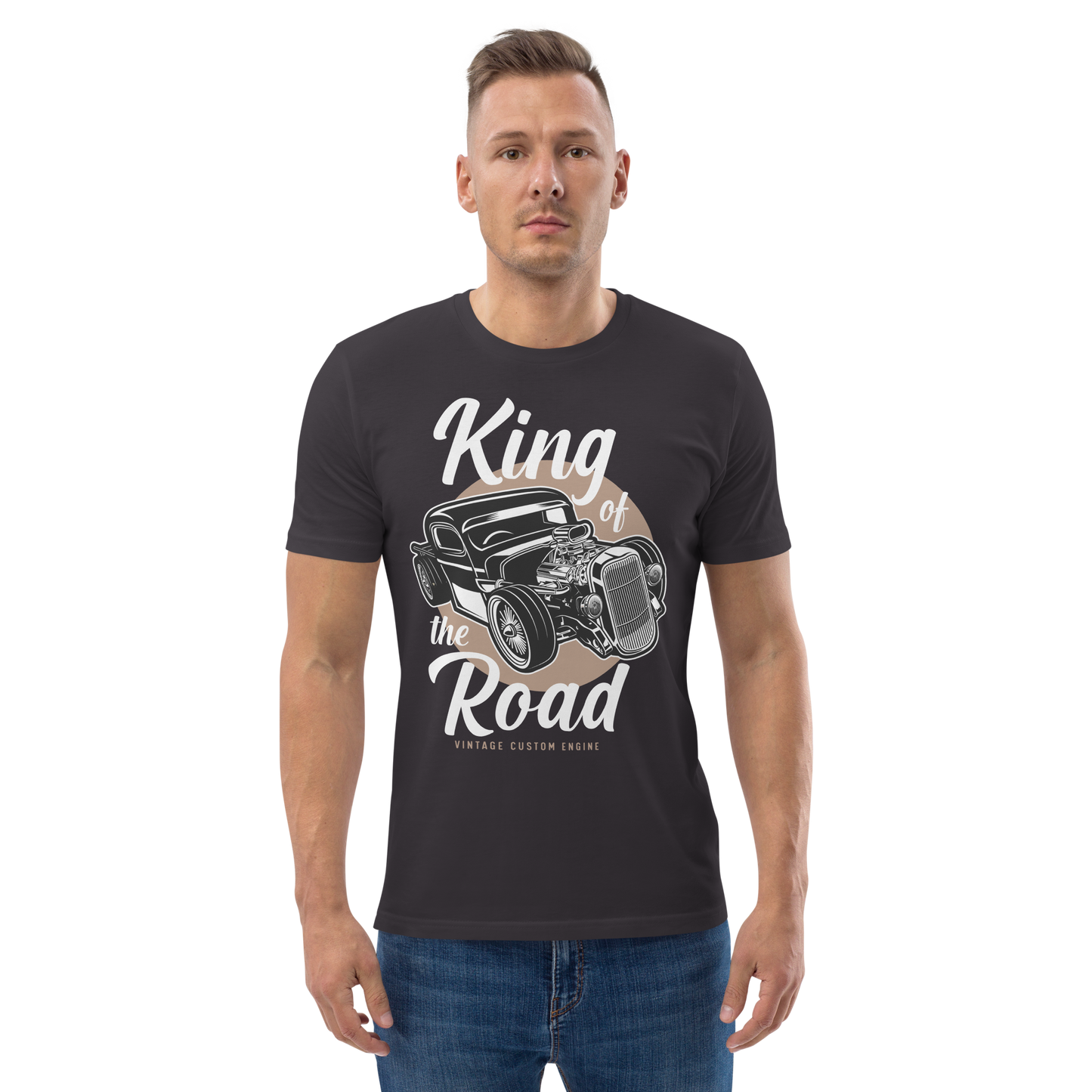 KING OF THE ROAD Unisex organic cotton t-shirt