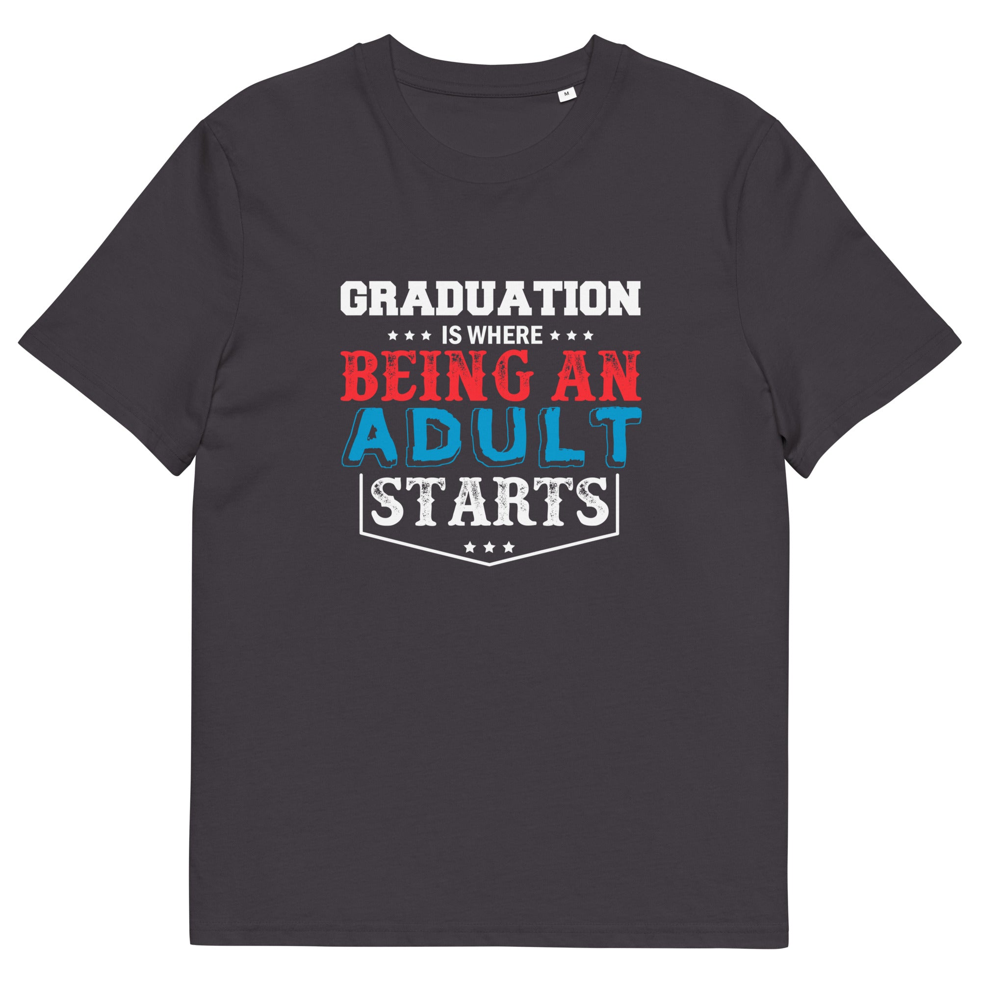 ADULTING BEGINS unisex t-shirt