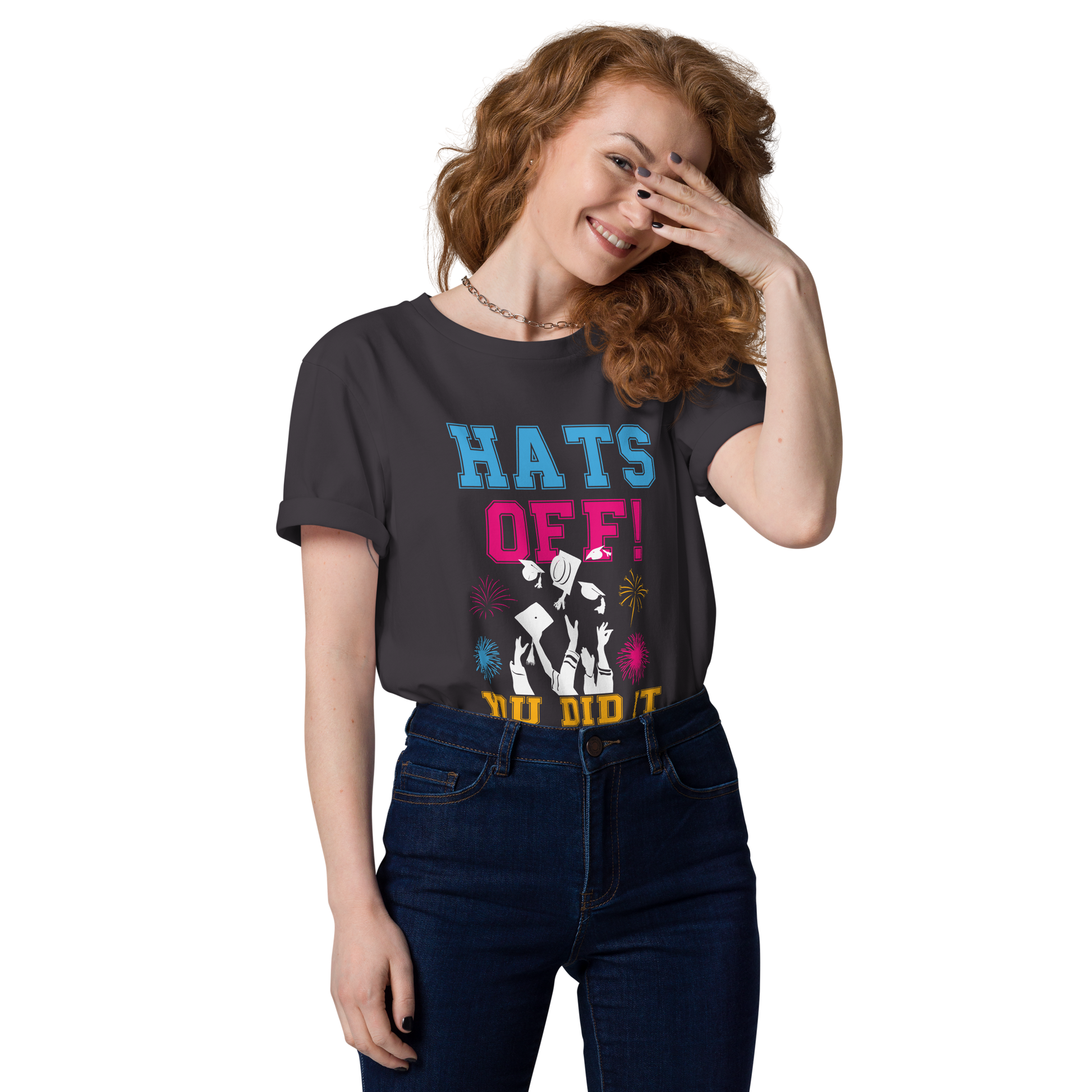 HATS OFF! Unisex organic cotton t-shirt
