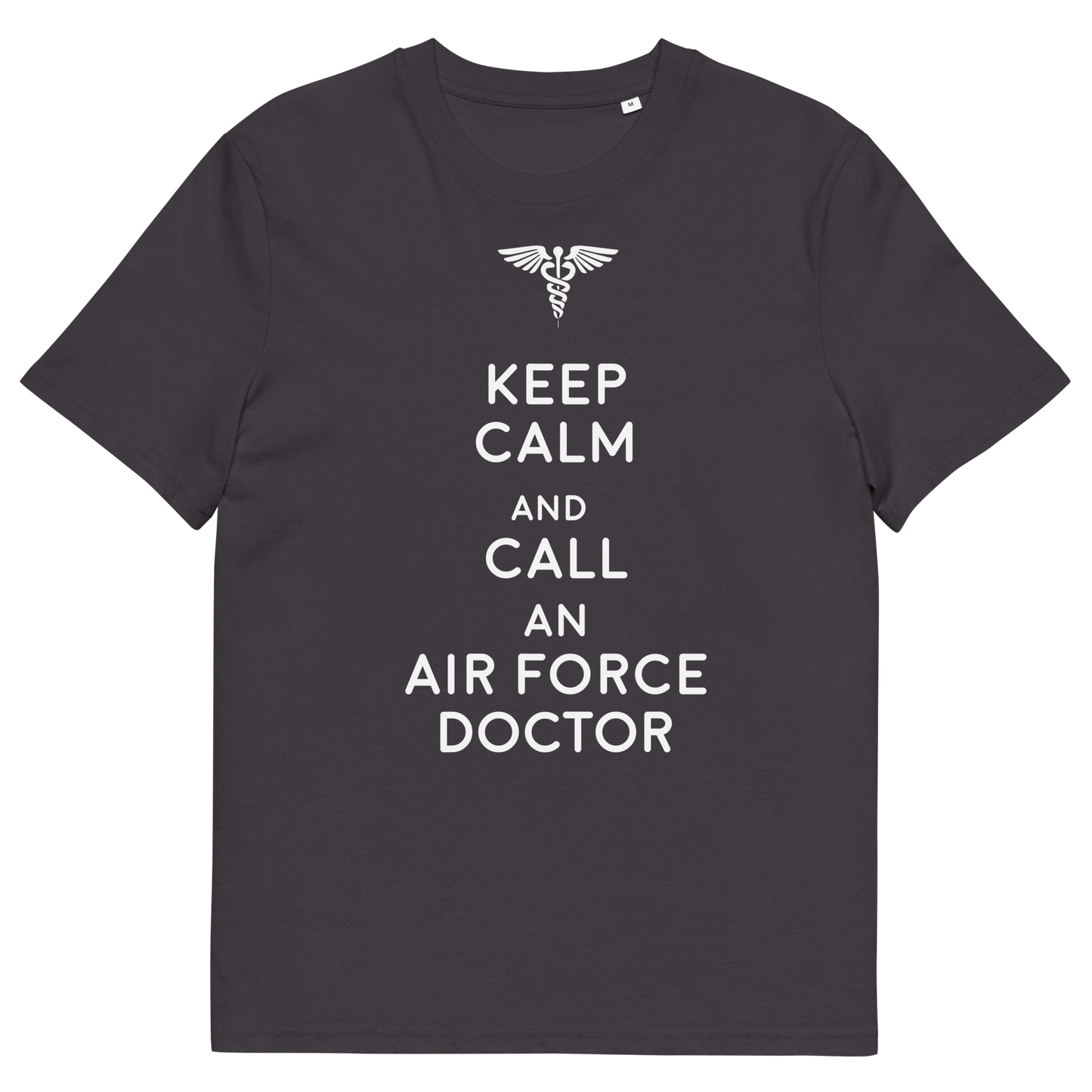 AIR FORCE DOCTOR Doctor series unisex organic cotton t-shirt