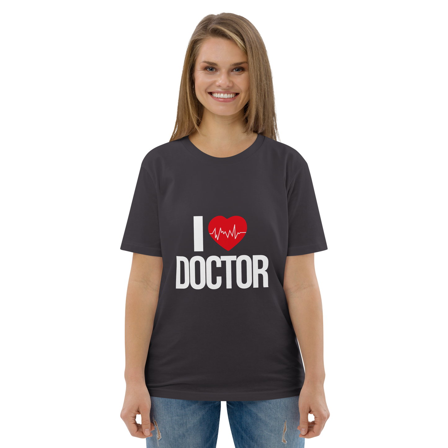 I LOVE DOCTOR Doctor series unisex organic cotton t-shirt