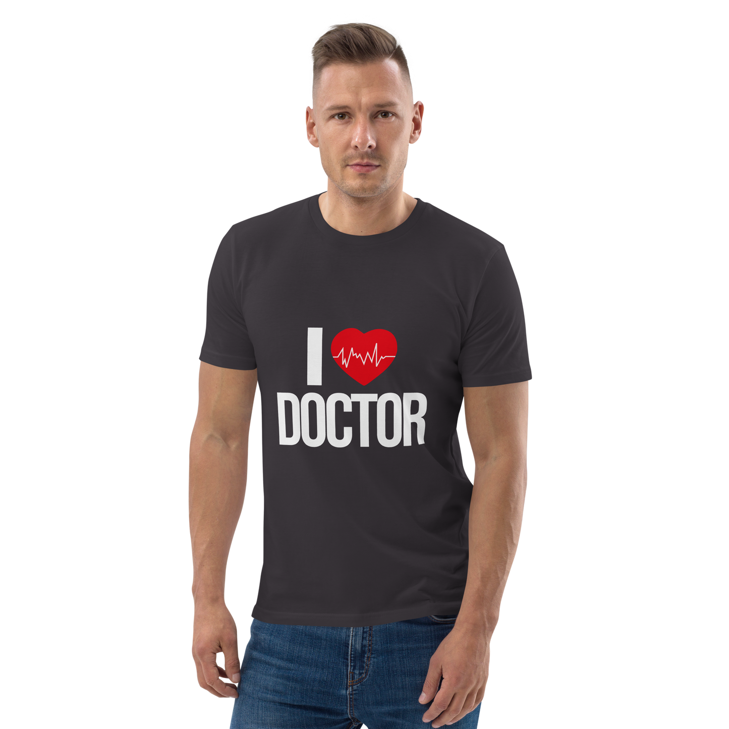 I LOVE DOCTOR Doctor series unisex organic cotton t-shirt