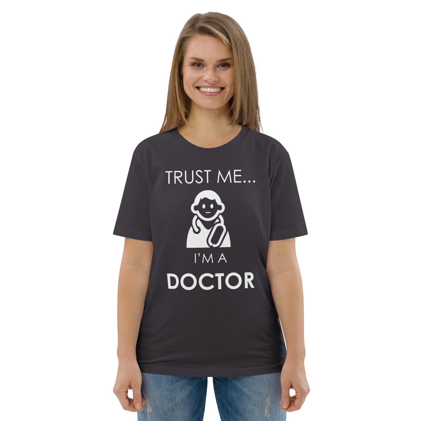 TRUST ME Doctor series unisex organic cotton t-shirt