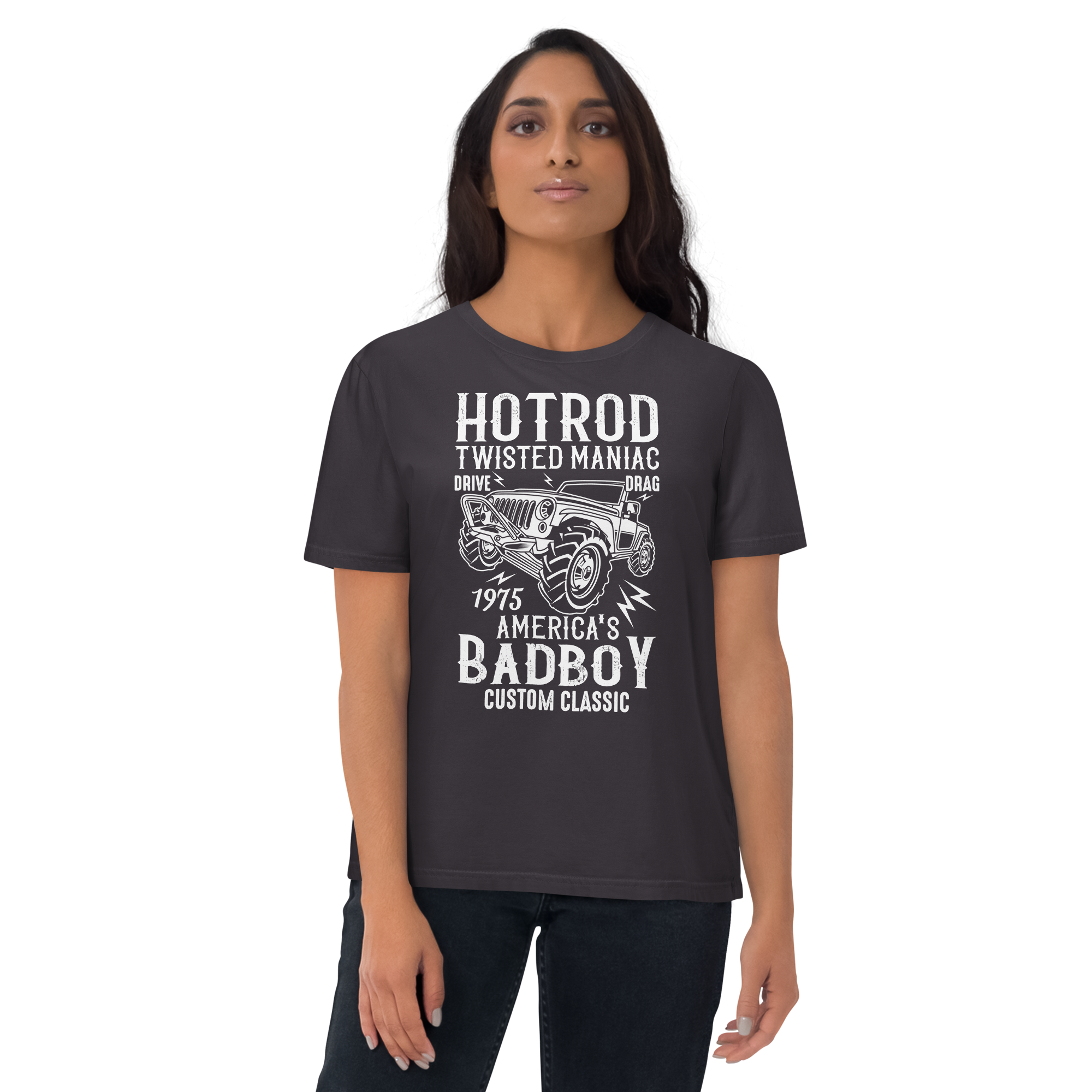 HOTROD BADBOY Unisex-T-Shirt aus Bio-Baumwolle