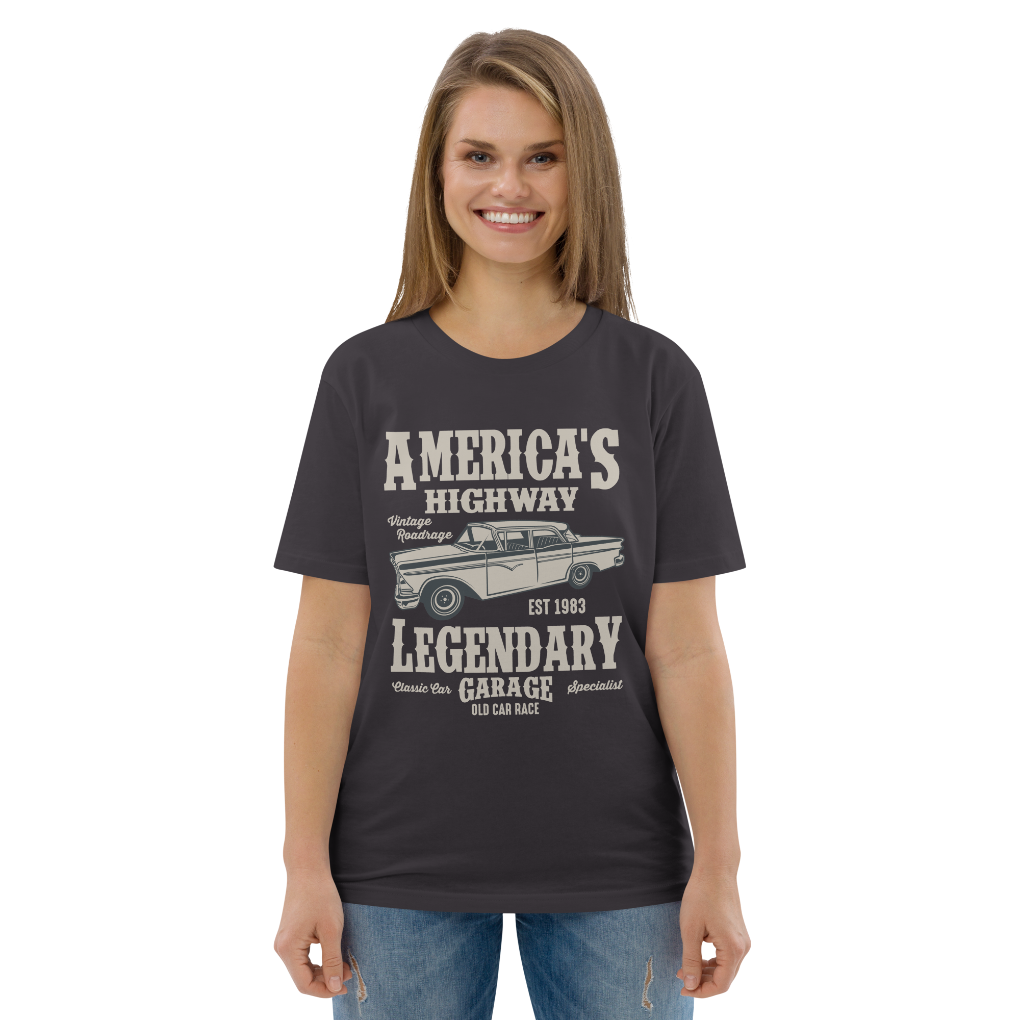 AMERICA'S HIGHWAY unisex t-shirt