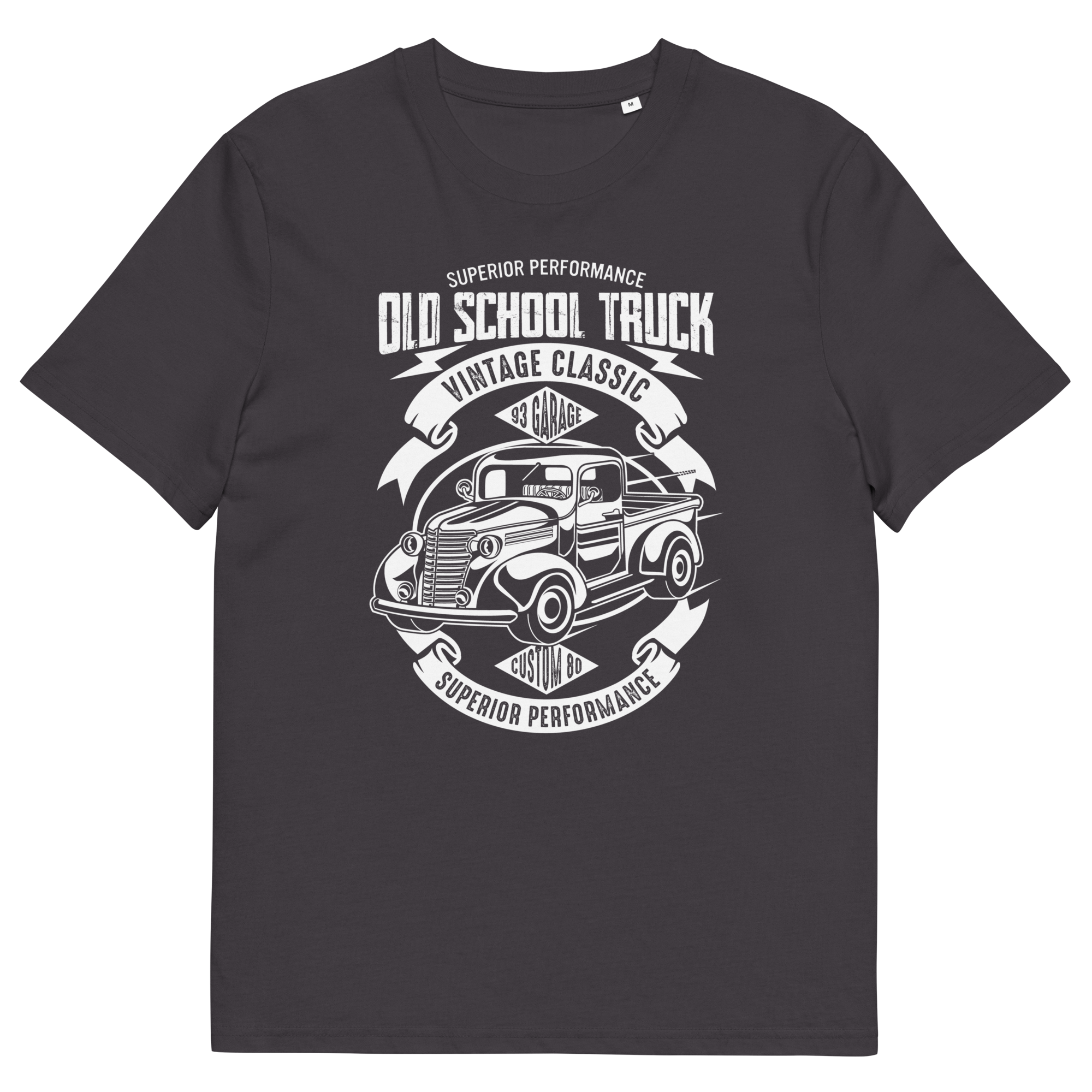 OLD SCHOOL TRUCK Unisex-T-Shirt aus Bio-Baumwolle