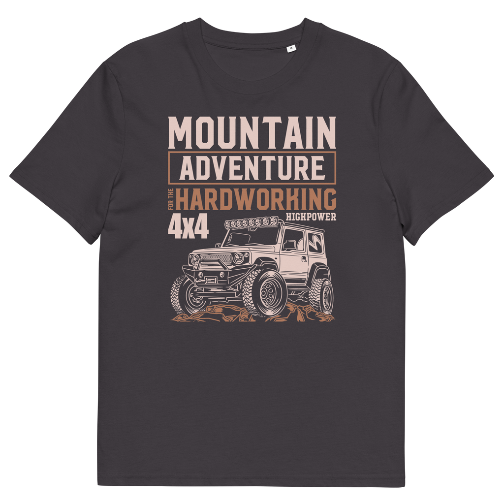 MOUNTAIN ADVENTURE Unisex T-Shirt aus Bio-Baumwolle