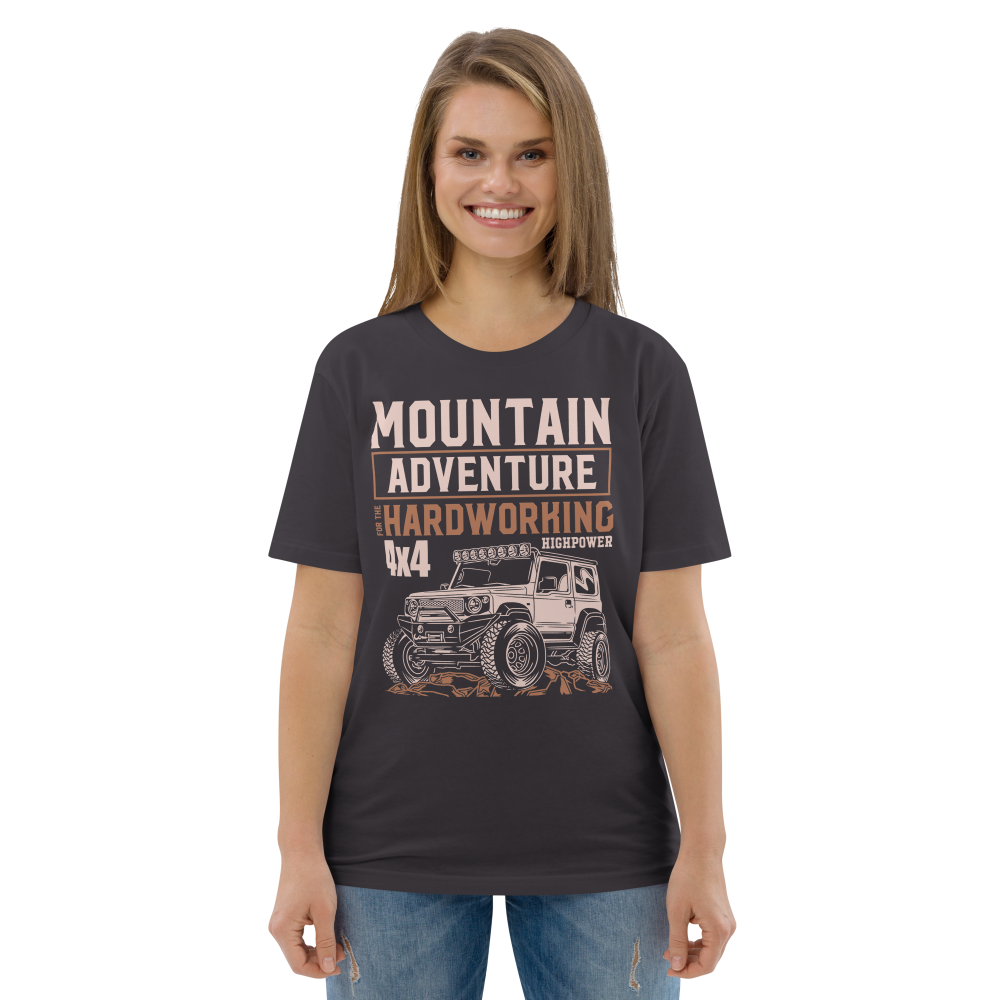MOUNTAIN ADVENTURE Unisex T-Shirt aus Bio-Baumwolle