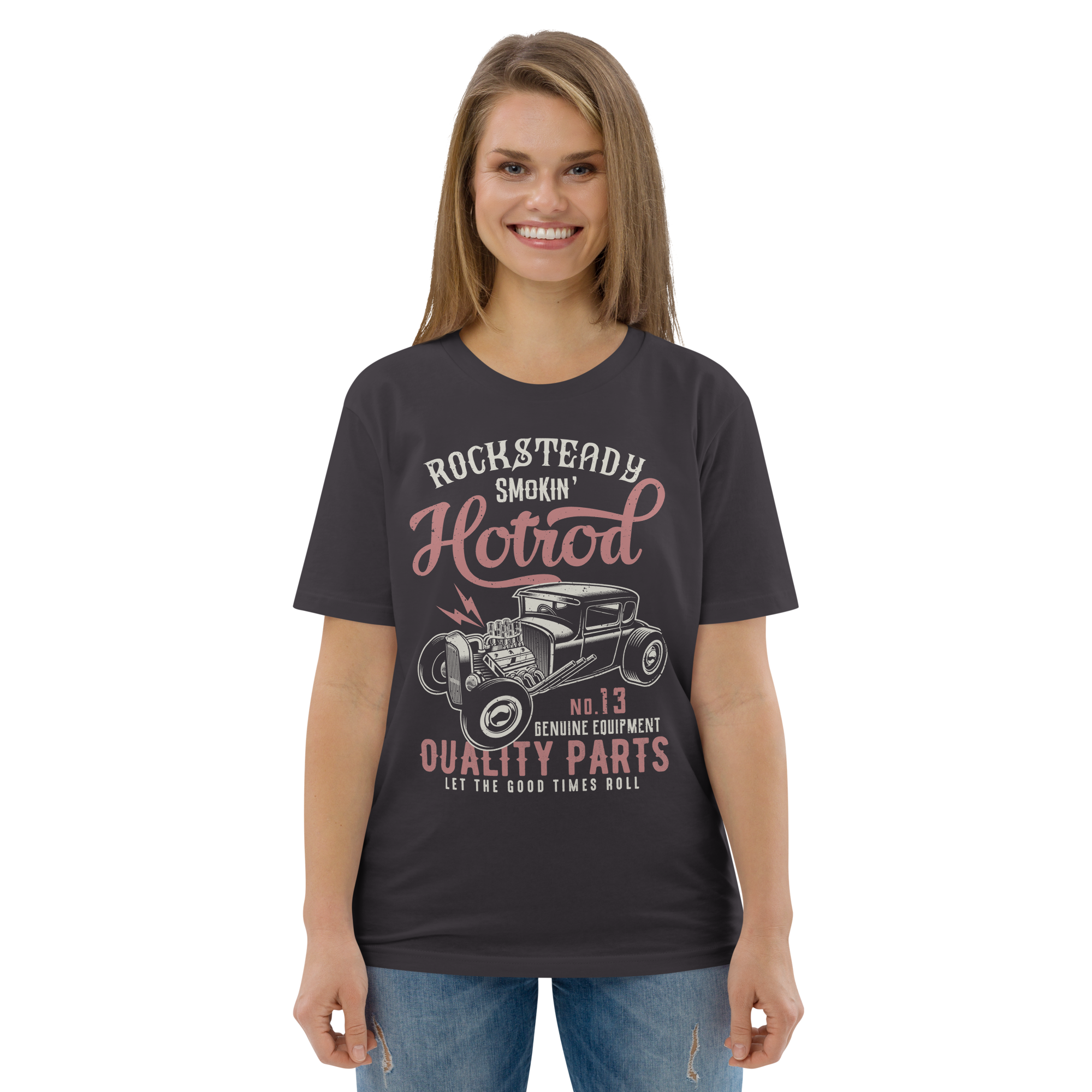 ROCKSTEADY HOTROD Unisex organic cotton t-shirt