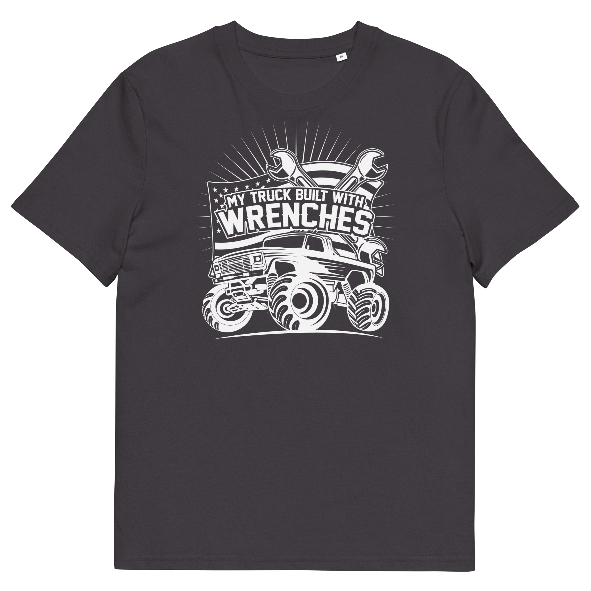 BUILT WITH WRENCHES Unisex-T-Shirt aus Bio-Baumwolle