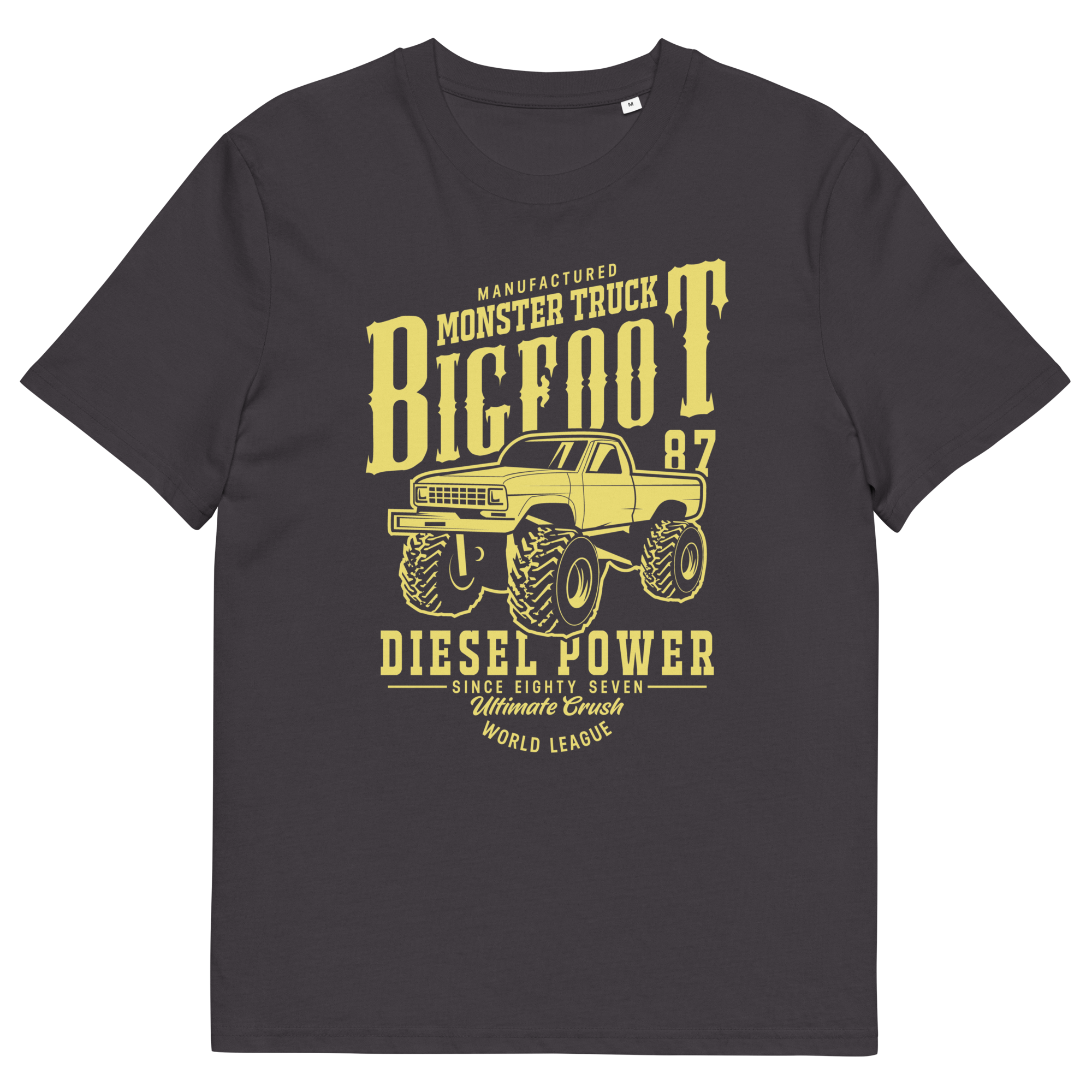 BIGFOOT DIESEL POWER Unisex-T-Shirt aus Bio-Baumwolle