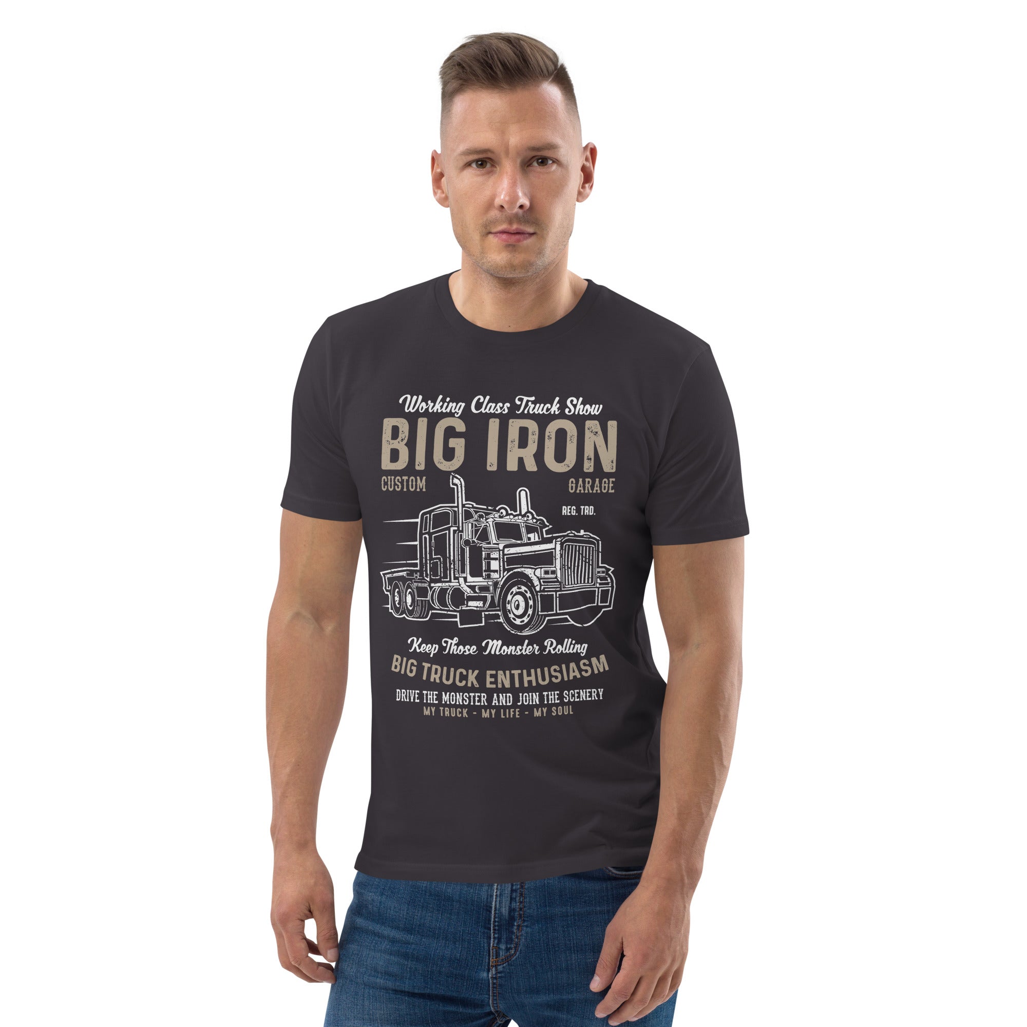 WORKING CLASS BIG IRON Unisex T-Shirt aus Bio-Baumwolle