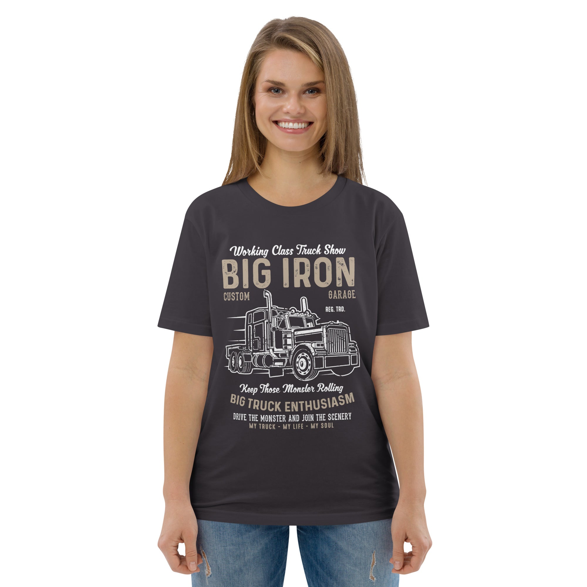 WORKING CLASS BIG IRON Unisex T-Shirt aus Bio-Baumwolle