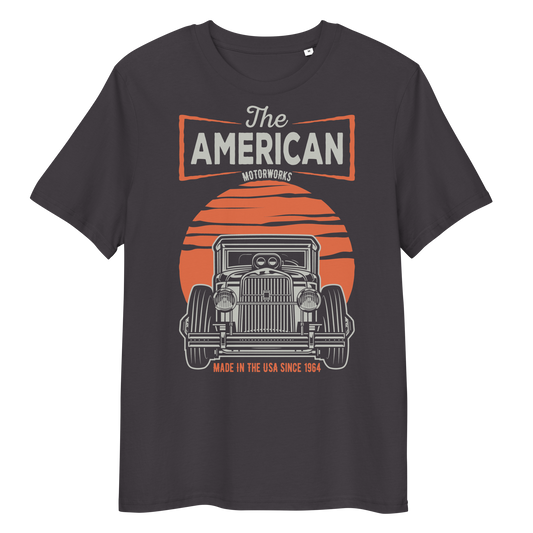 THE AMERICAN MOTORWORKS Unisex organic cotton t-shirt