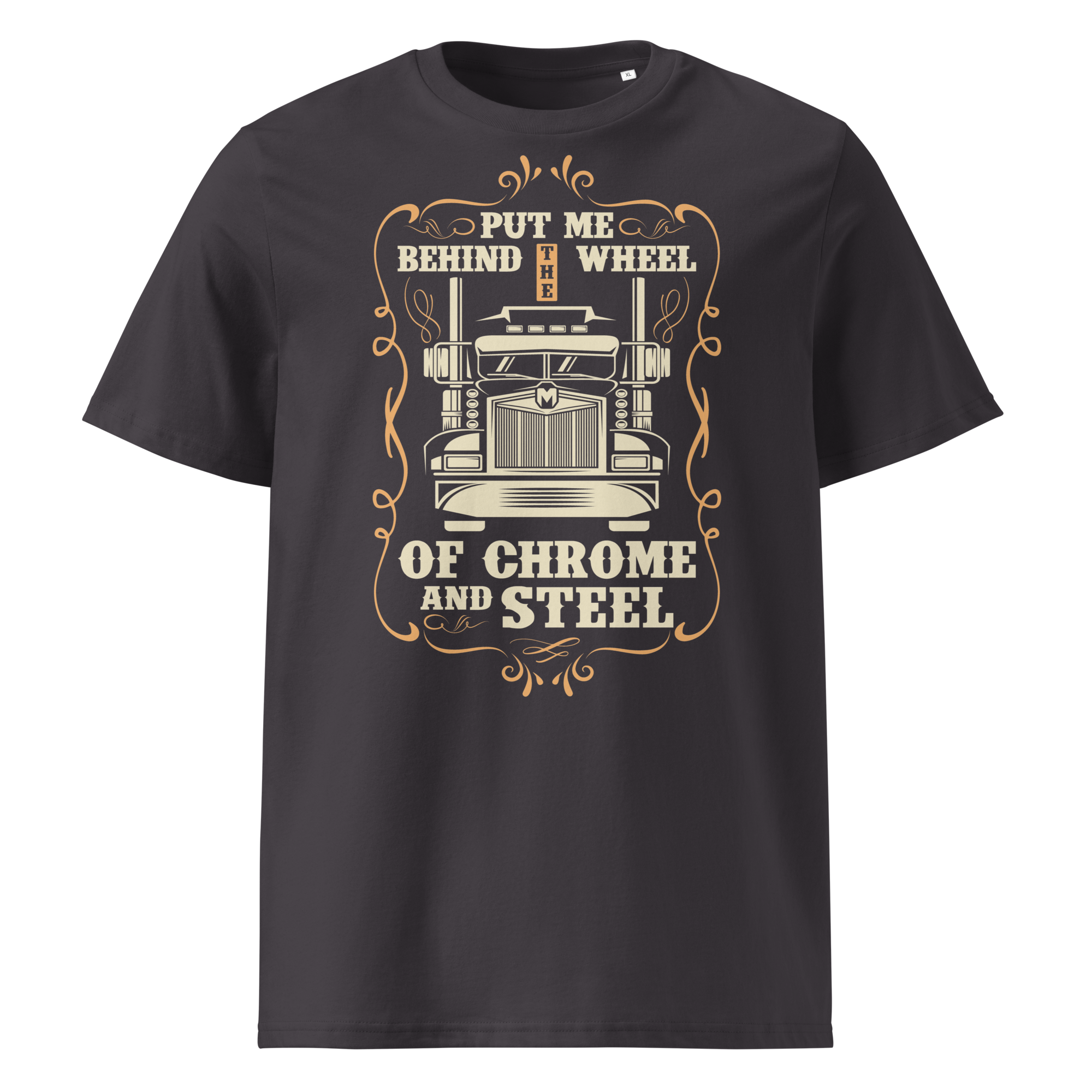 BEHIND THE WHEEL unisex t-shirt
