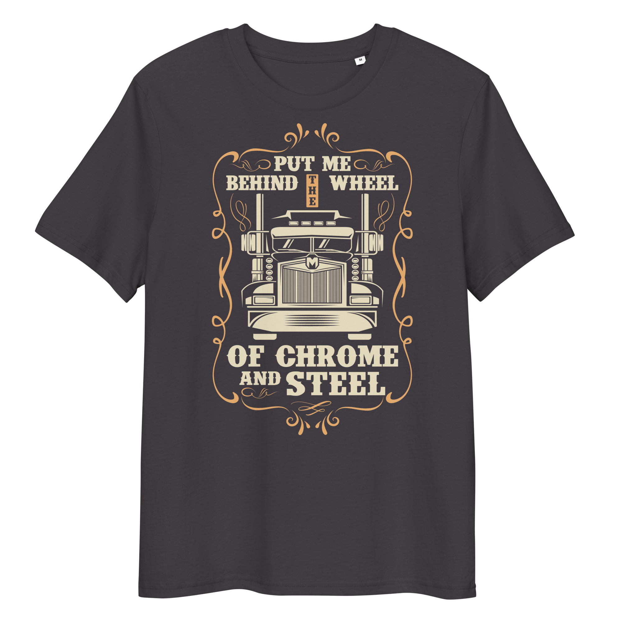 BEHIND THE WHEEL unisex t-shirt
