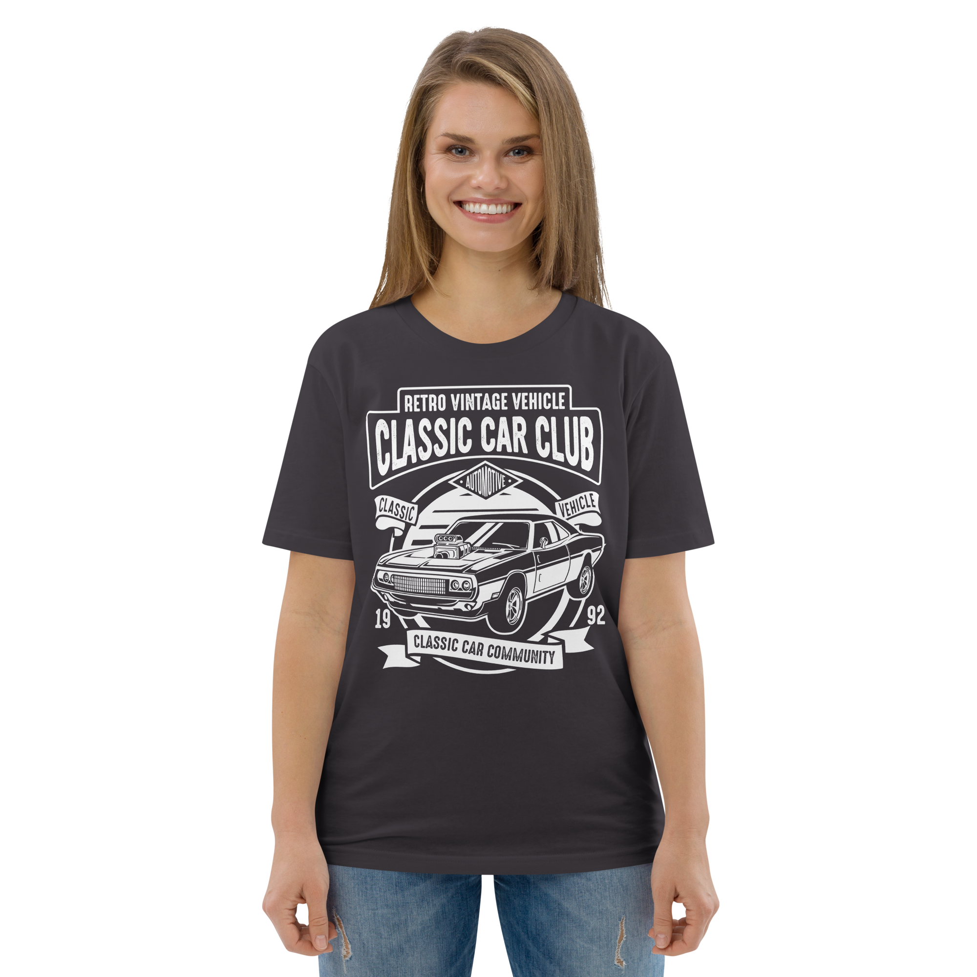 CLASSIC CAR CLUB unisex t-shirt