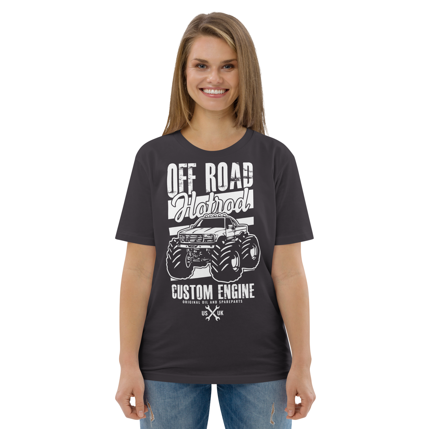 OFF ROAD HOTROD Unisex organic cotton t-shirt