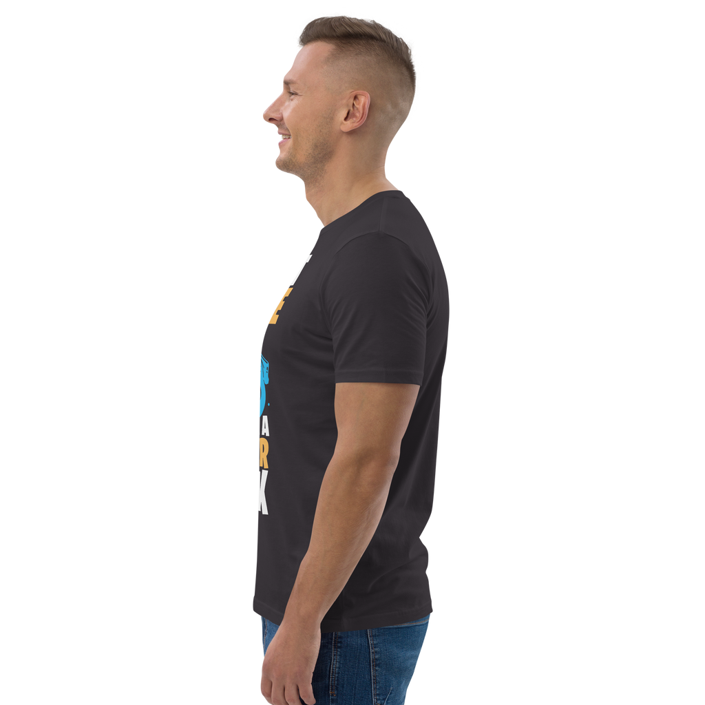 ICH BIN EIN MONSTER TRUCK Unisex-T-Shirt aus Bio-Baumwolle