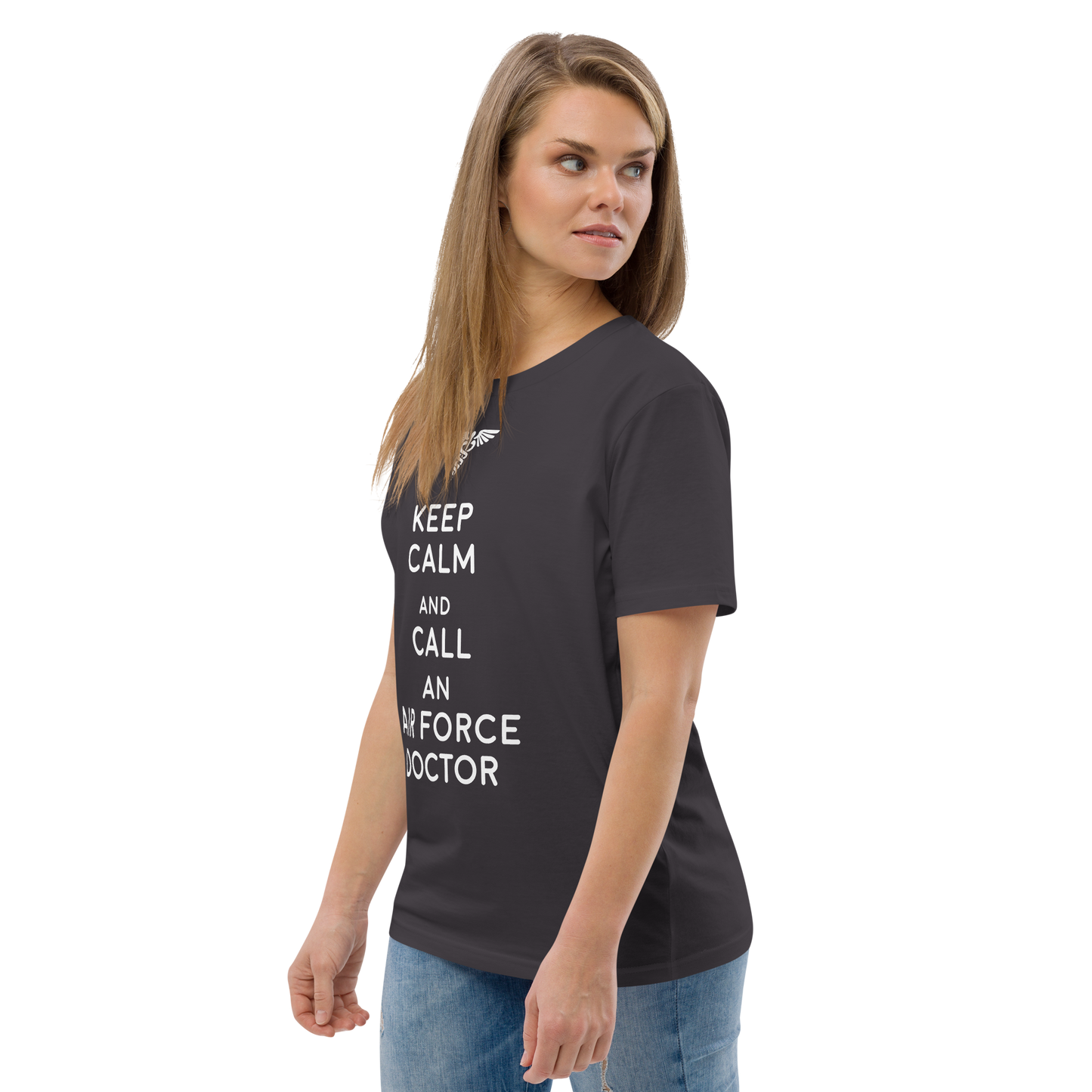 AIR FORCE DOCTOR Doctor series unisex organic cotton t-shirt