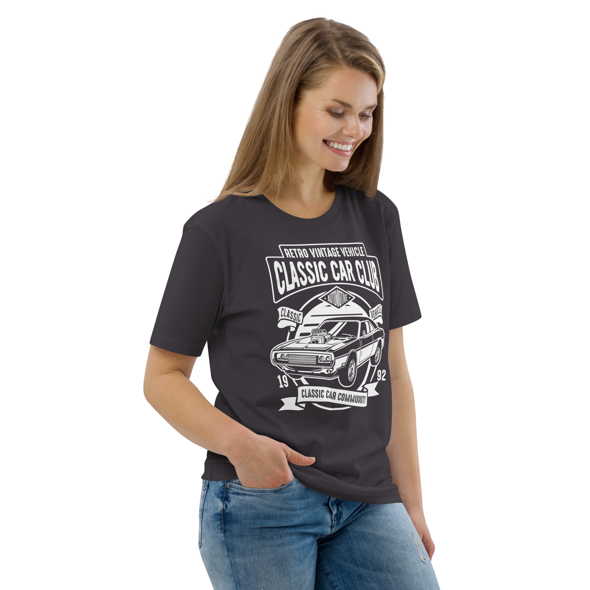 CLASSIC CAR CLUB unisex t-shirt