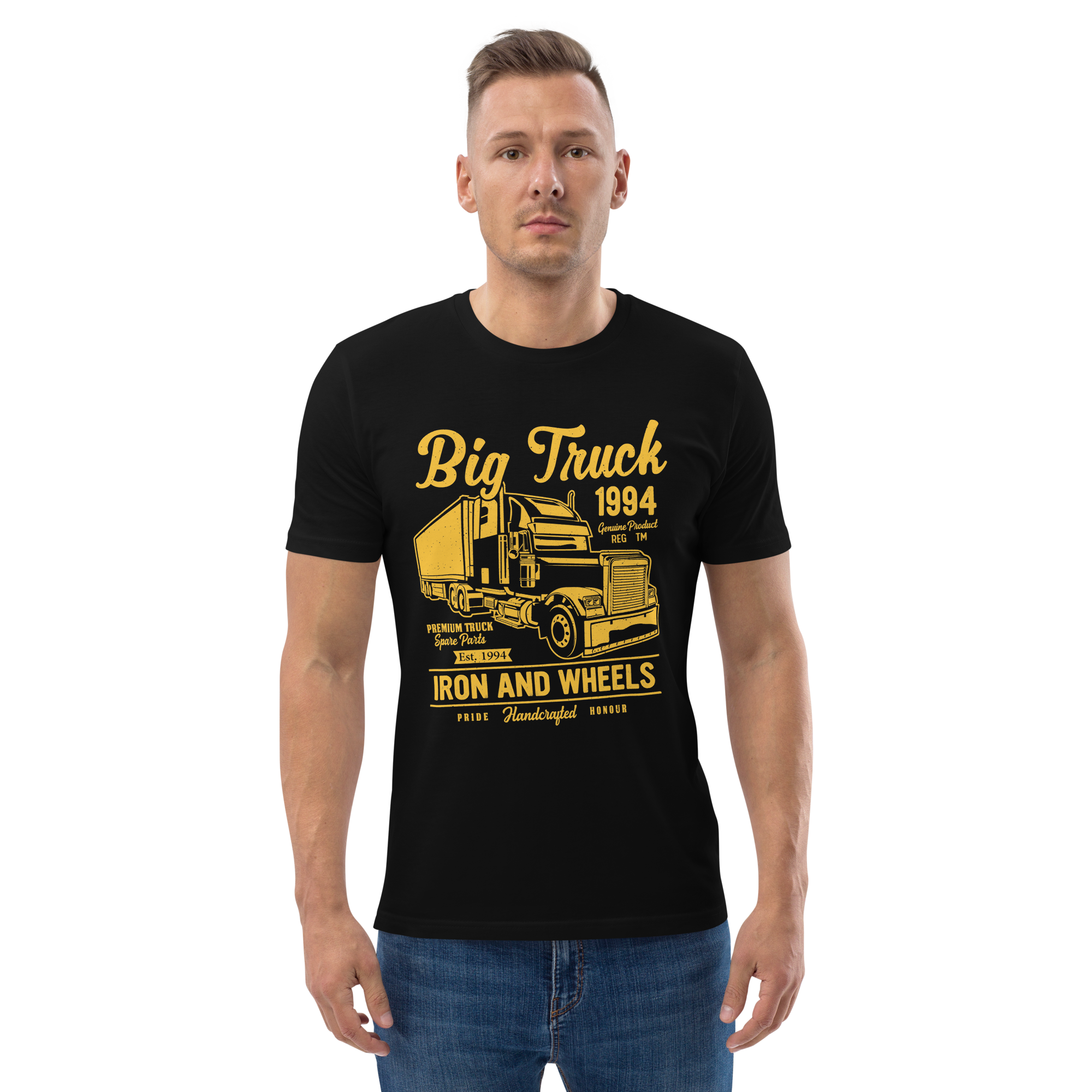BIG TRUCK 1994 Unisex-T-Shirt aus Bio-Baumwolle