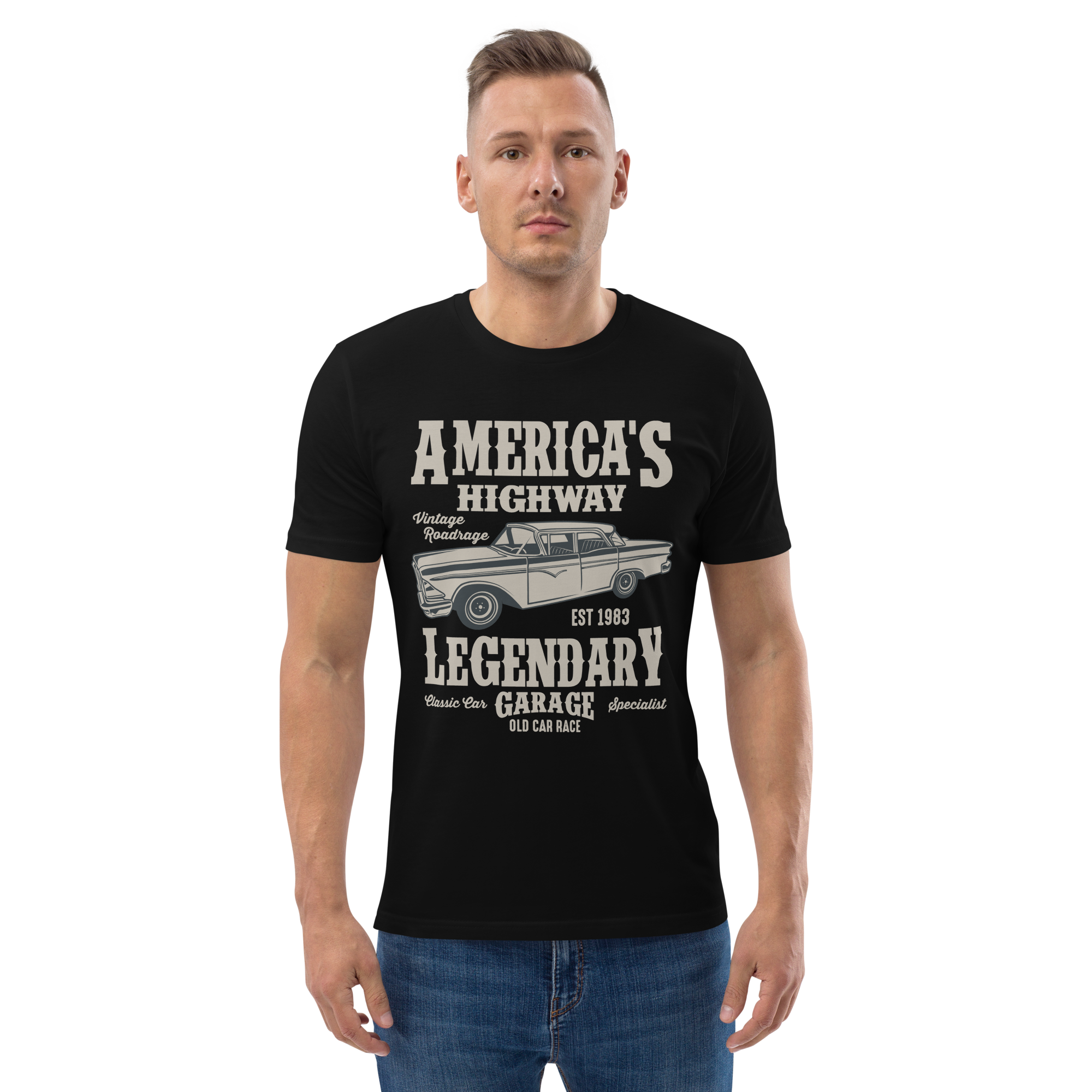 AMERICA'S HIGHWAY unisex t-shirt