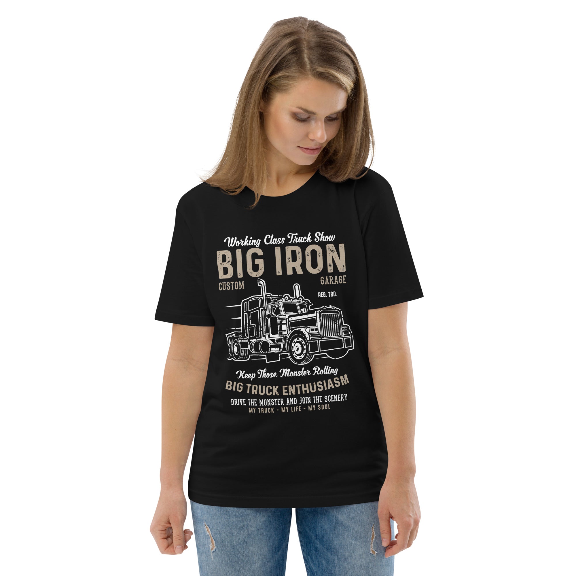 WORKING CLASS BIG IRON Unisex T-Shirt aus Bio-Baumwolle