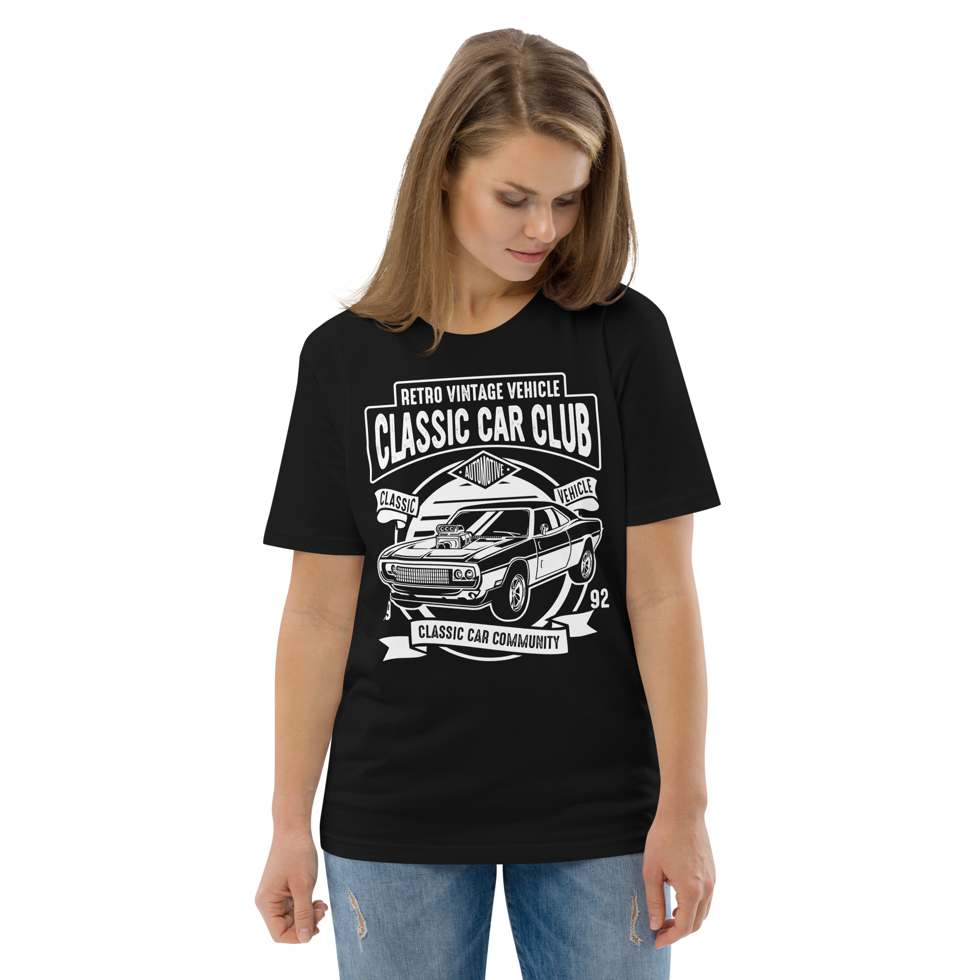CLASSIC CAR CLUB unisex t-shirt