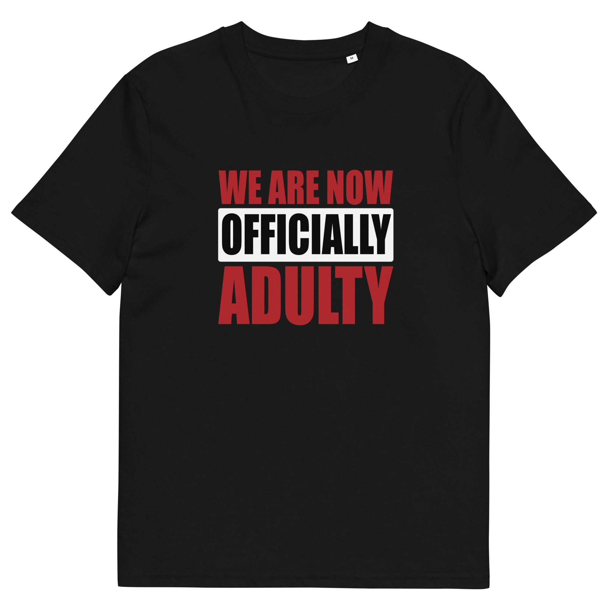 Graduation t-shirt black front