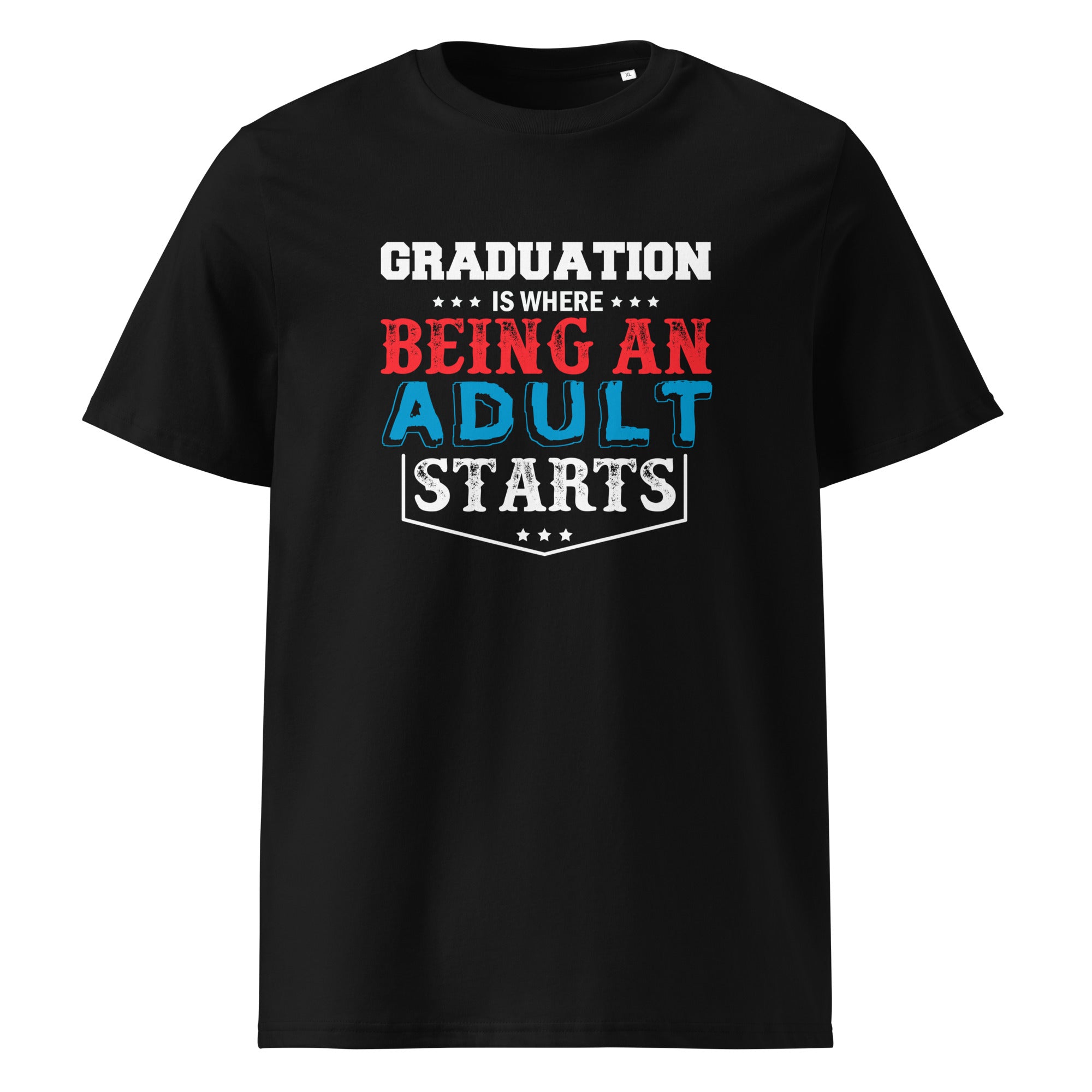 ADULTING BEGINS unisex t-shirt