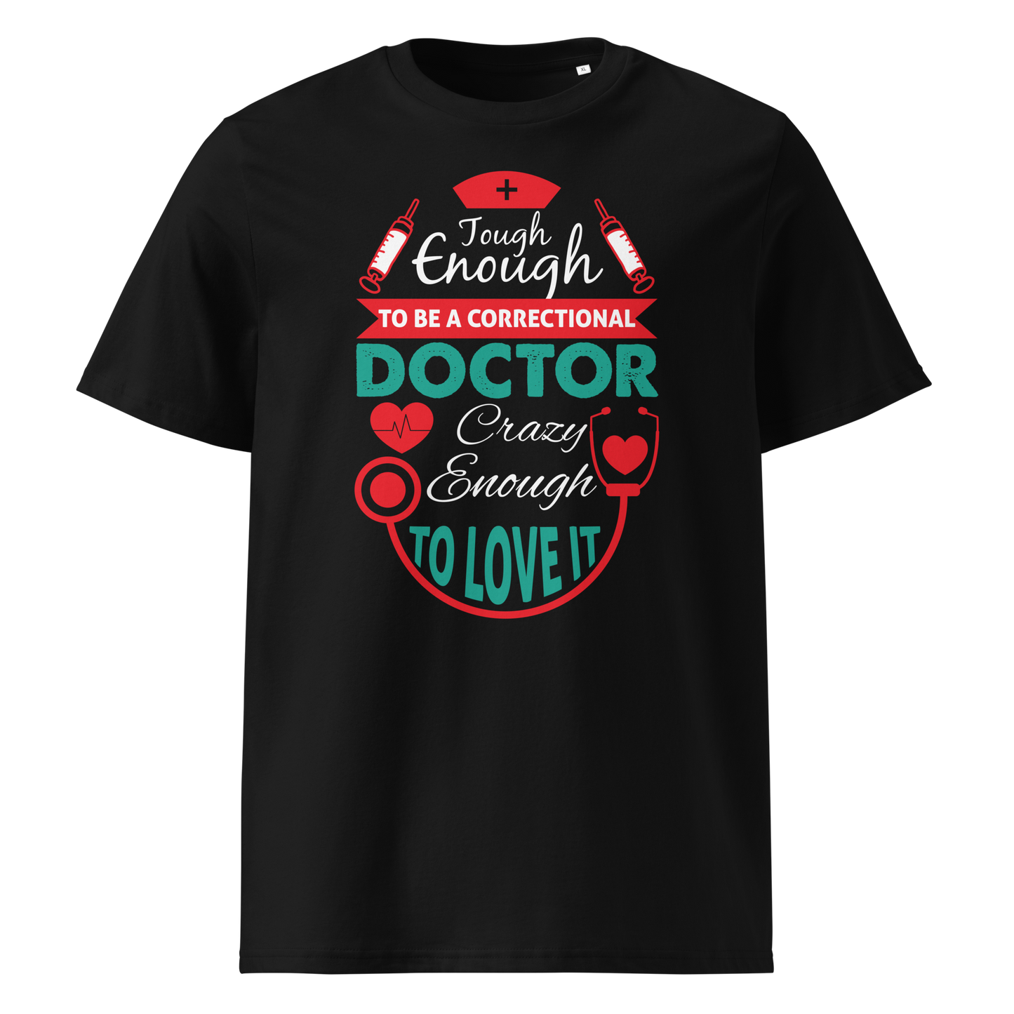 CORRECTIONAL DOCTOR Doctor series unisex organic cotton t-shirt