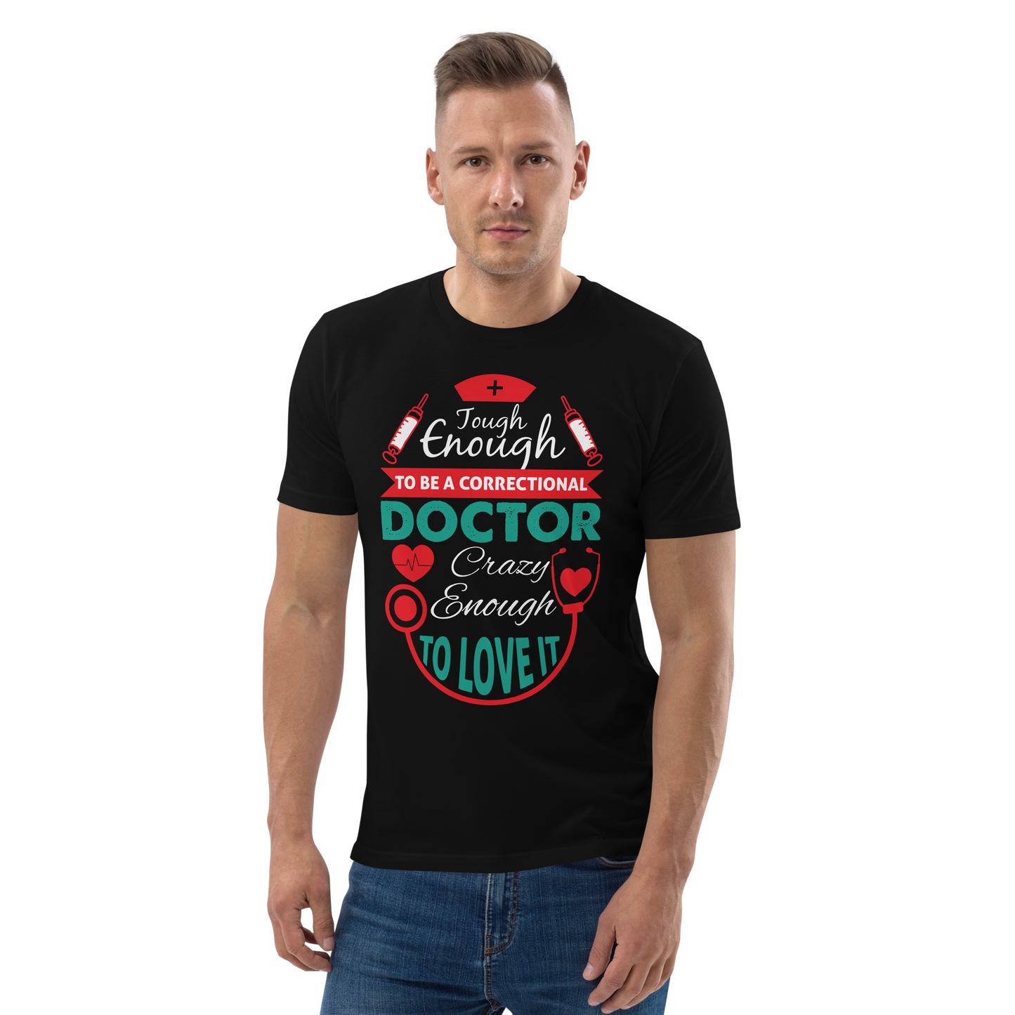 CORRECTIONAL DOCTOR Doctor series unisex organic cotton t-shirt