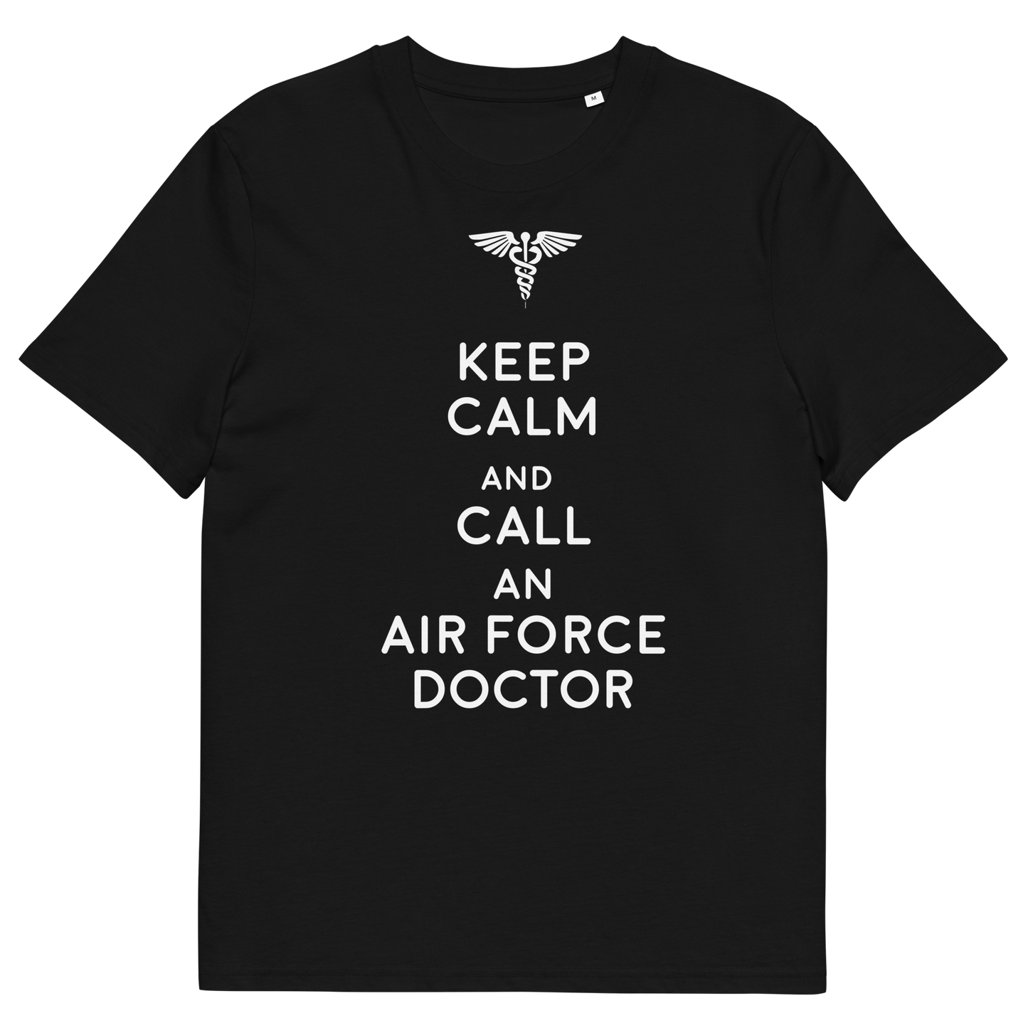 AIR FORCE DOCTOR Doctor series unisex organic cotton t-shirt