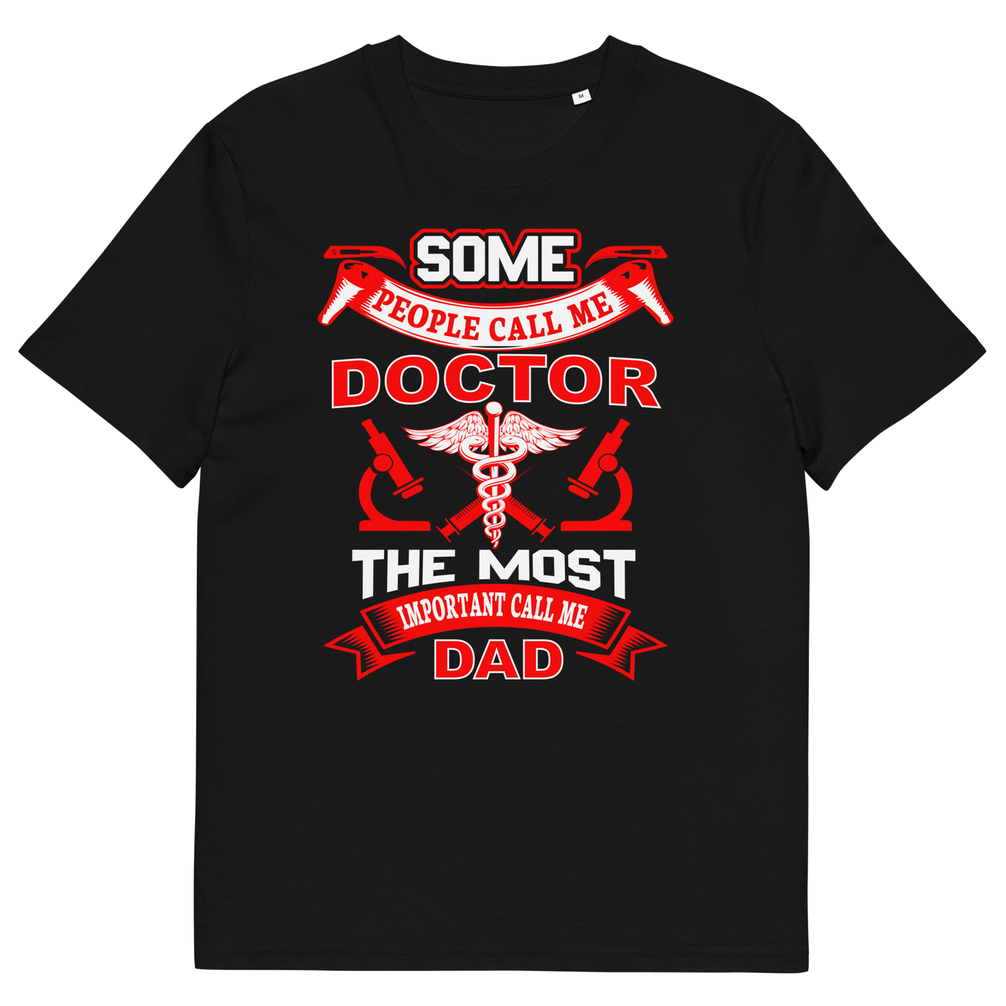 DOCTOR & DAD Doctor series unisex organic cotton t-shirt