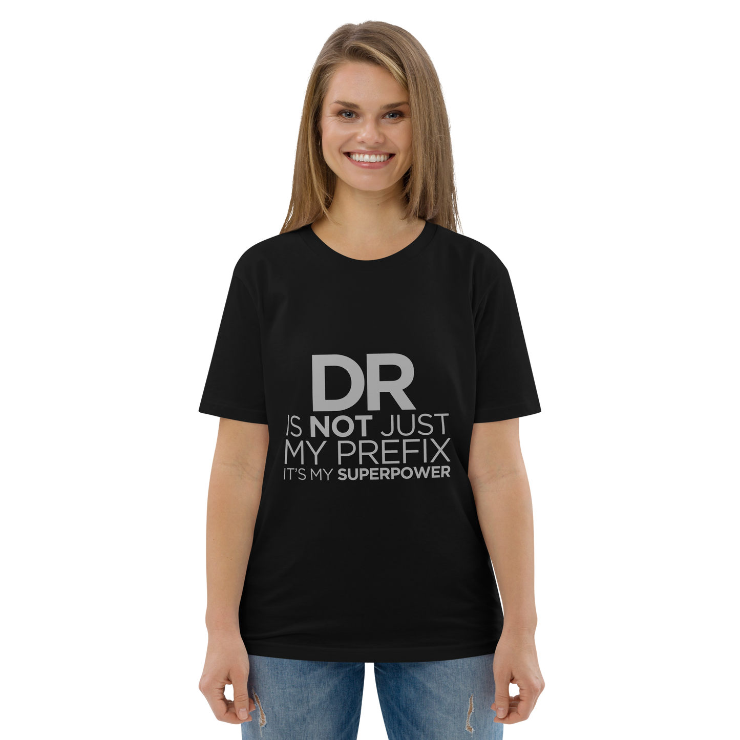 SUPERPOWER Doctor series unisex organic cotton t-shirt