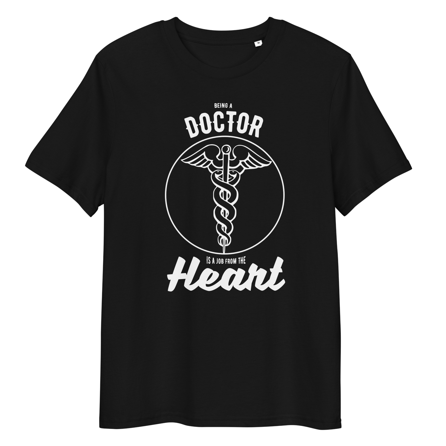 DOCTOR HEART Doctor series unisex organic cotton t-shirt