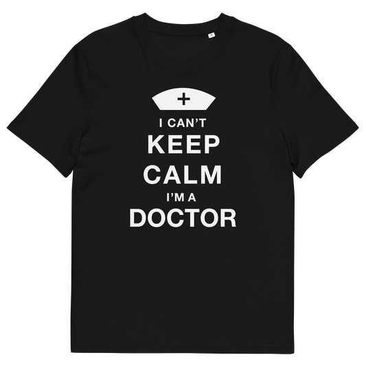 I'M A DOCTOR Doctor series unisex organic cotton t-shirt